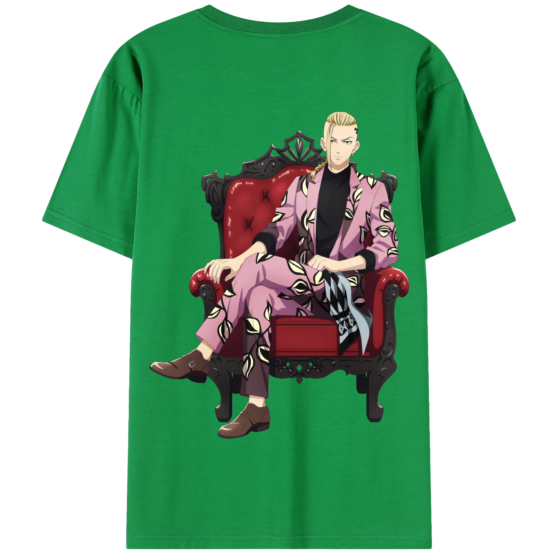 （画像用） 東京リベンジャーズ Tokyo Revengers 綿100％半袖Tシャツ（背面プリント）