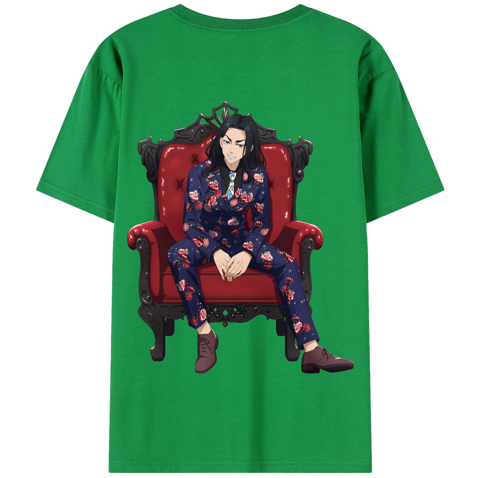 （画像用） 東京リベンジャーズ Tokyo Revengers 綿100％半袖Tシャツ（背面プリント）