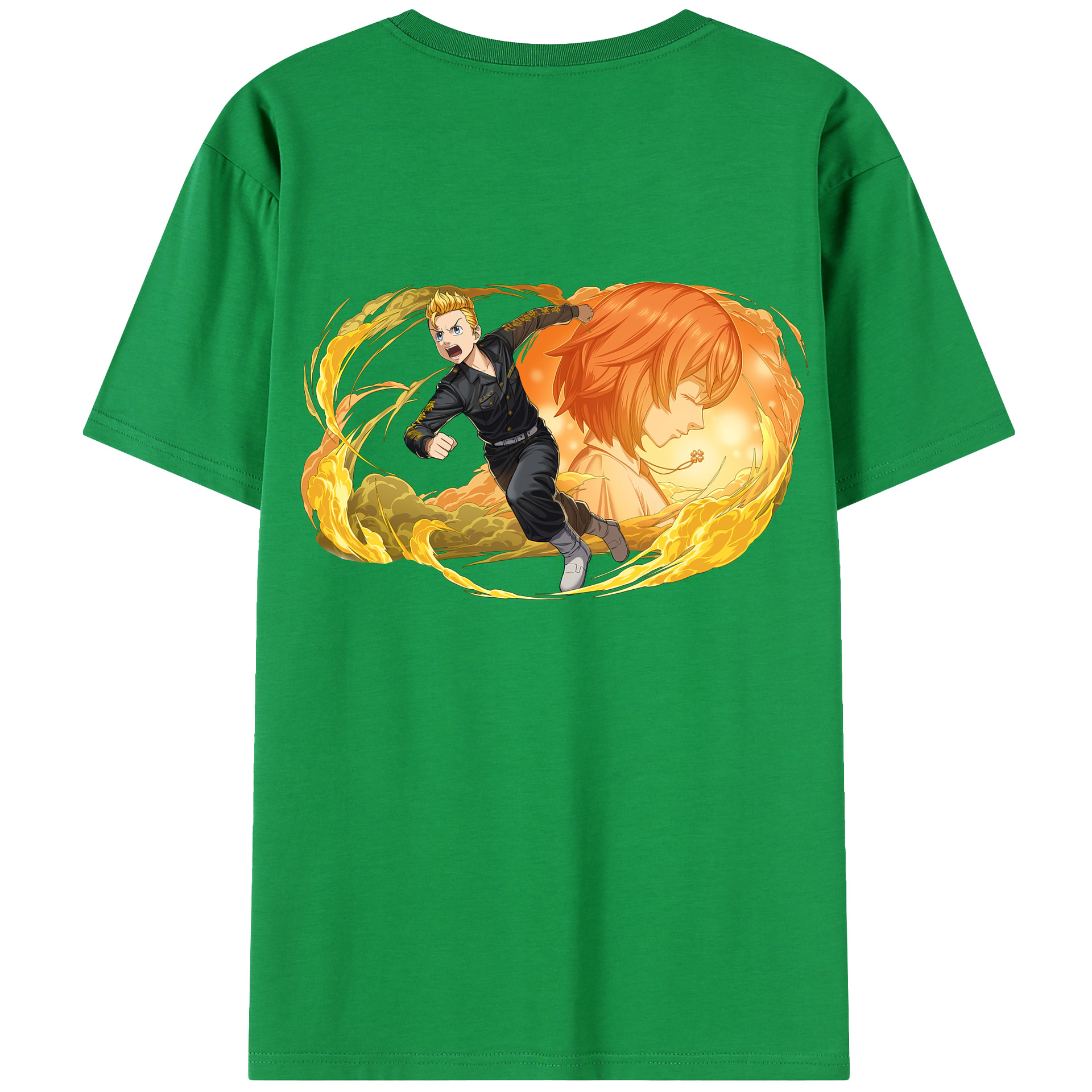 （画像用） 東京リベンジャーズ Tokyo Revengers 綿100％半袖Tシャツ（背面プリント）