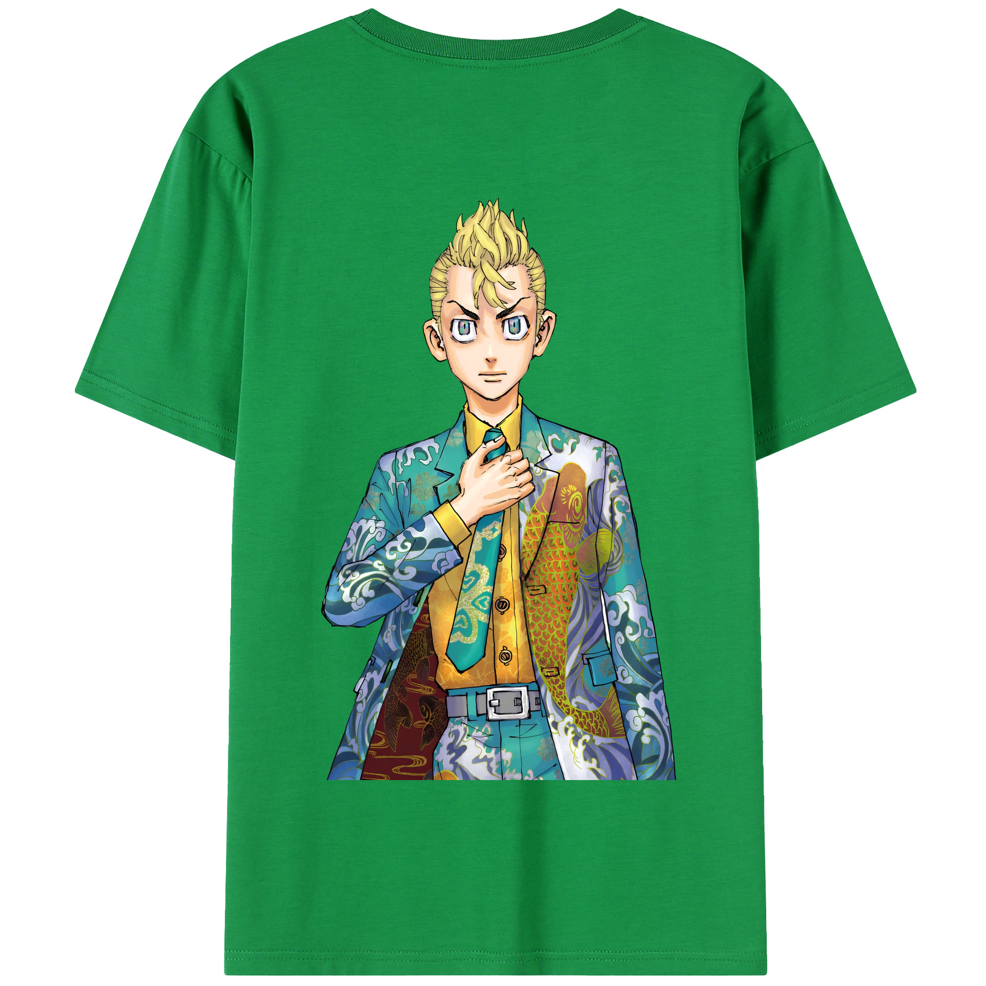 （画像用） 東京リベンジャーズ Tokyo Revengers 綿100％半袖Tシャツ（背面プリント）