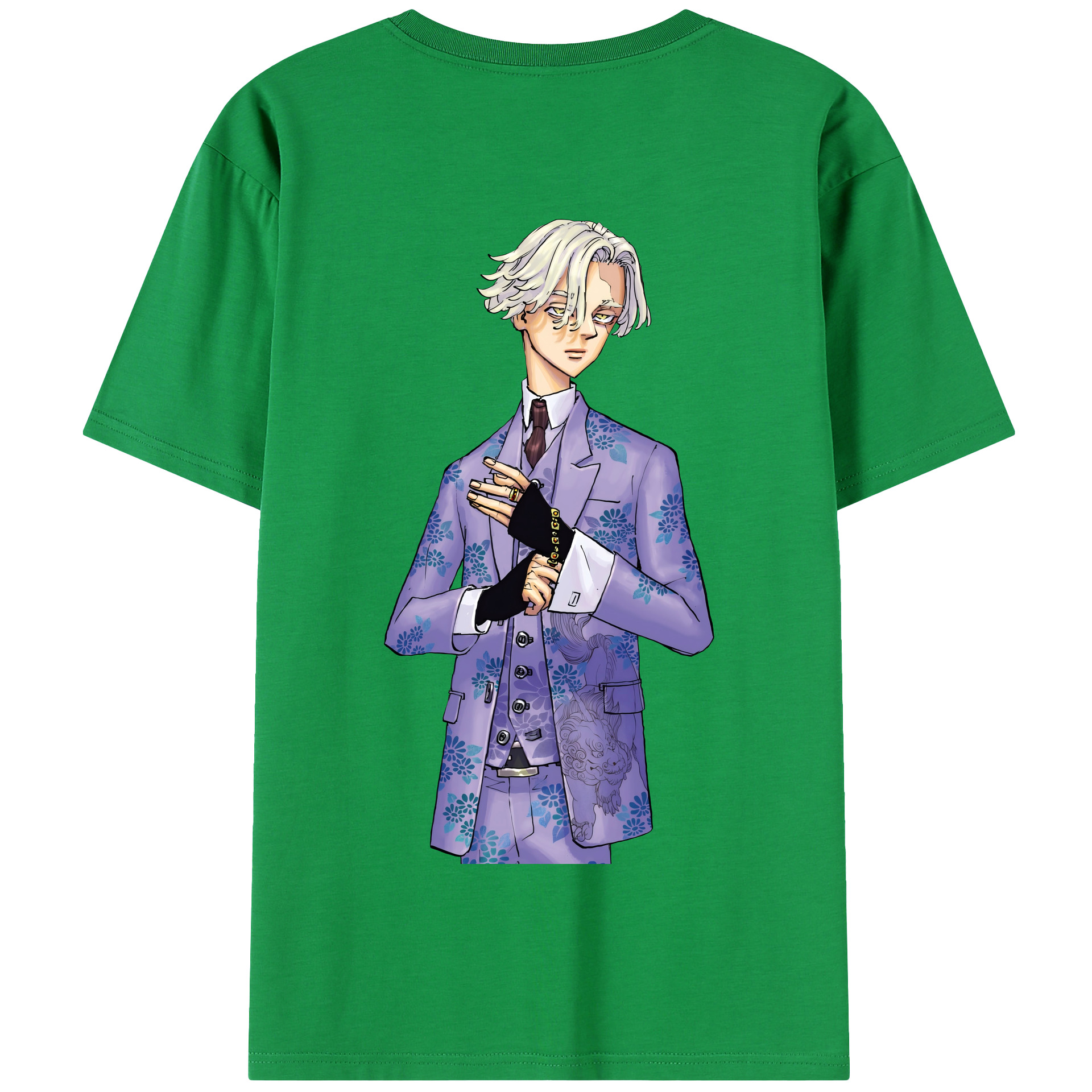 （画像用） 東京リベンジャーズ Tokyo Revengers 綿100％半袖Tシャツ（背面プリント）