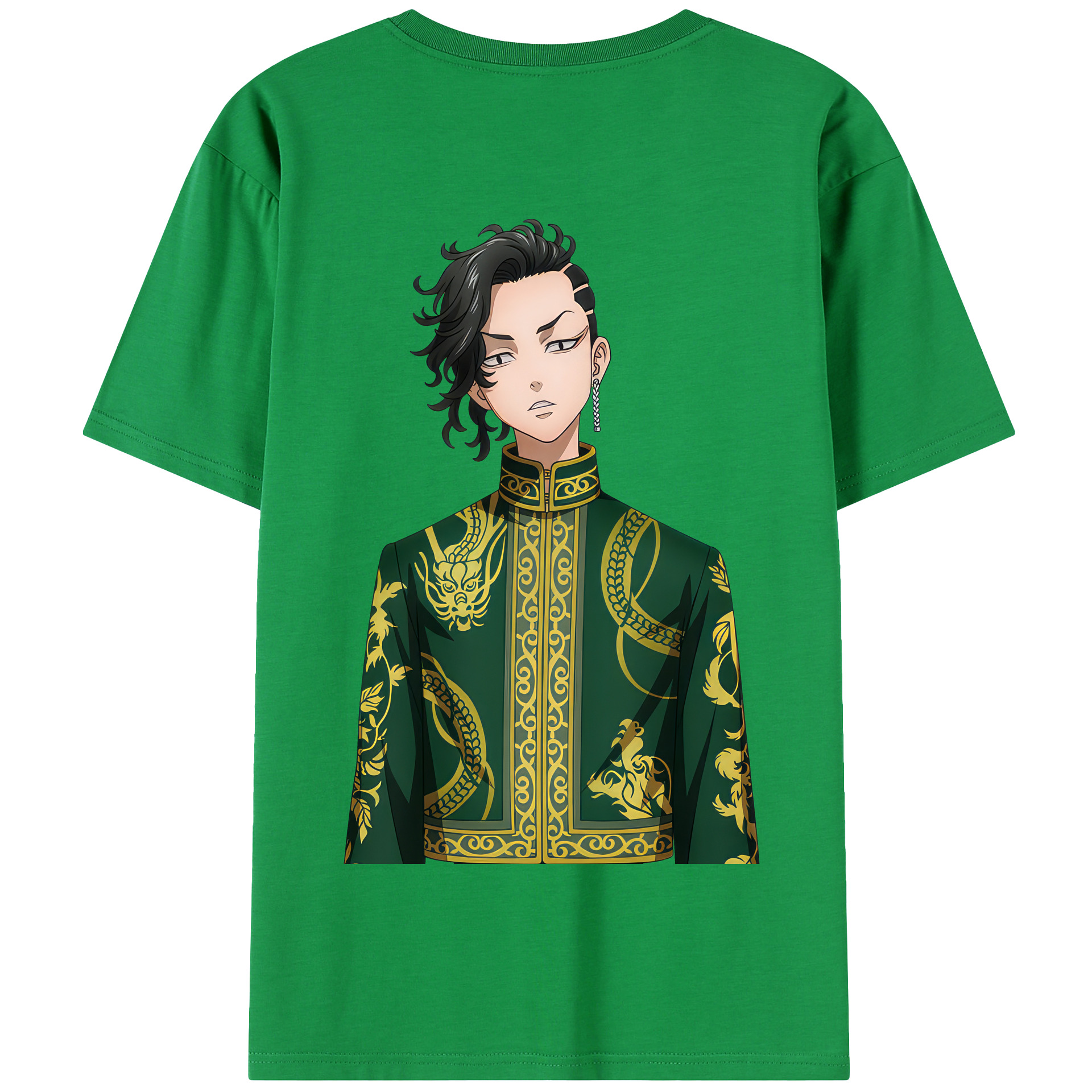 （画像用） 東京リベンジャーズ Tokyo Revengers 綿100％半袖Tシャツ（背面プリント）