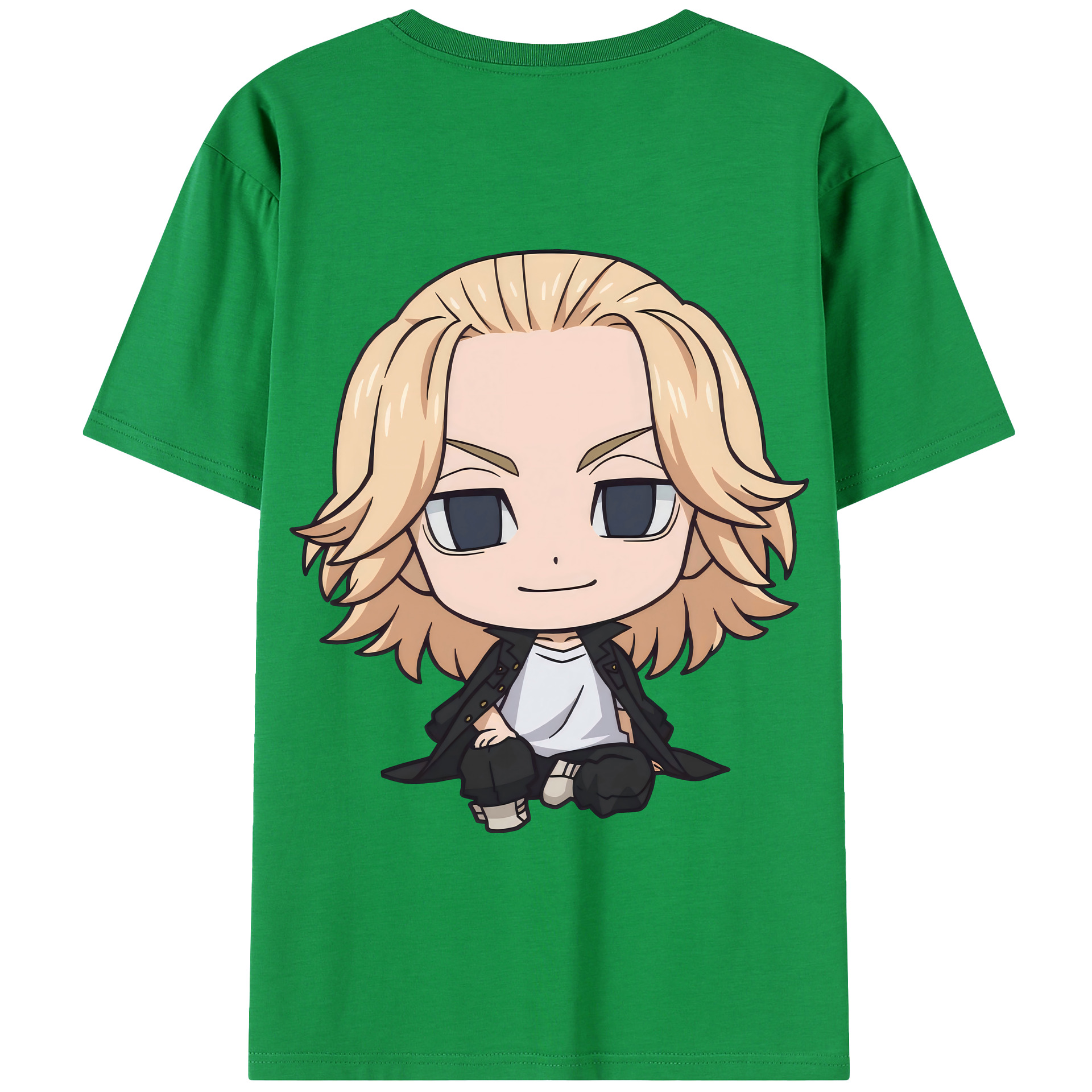 （画像用） 東京リベンジャーズ Tokyo Revengers 綿100％半袖Tシャツ（背面プリント）