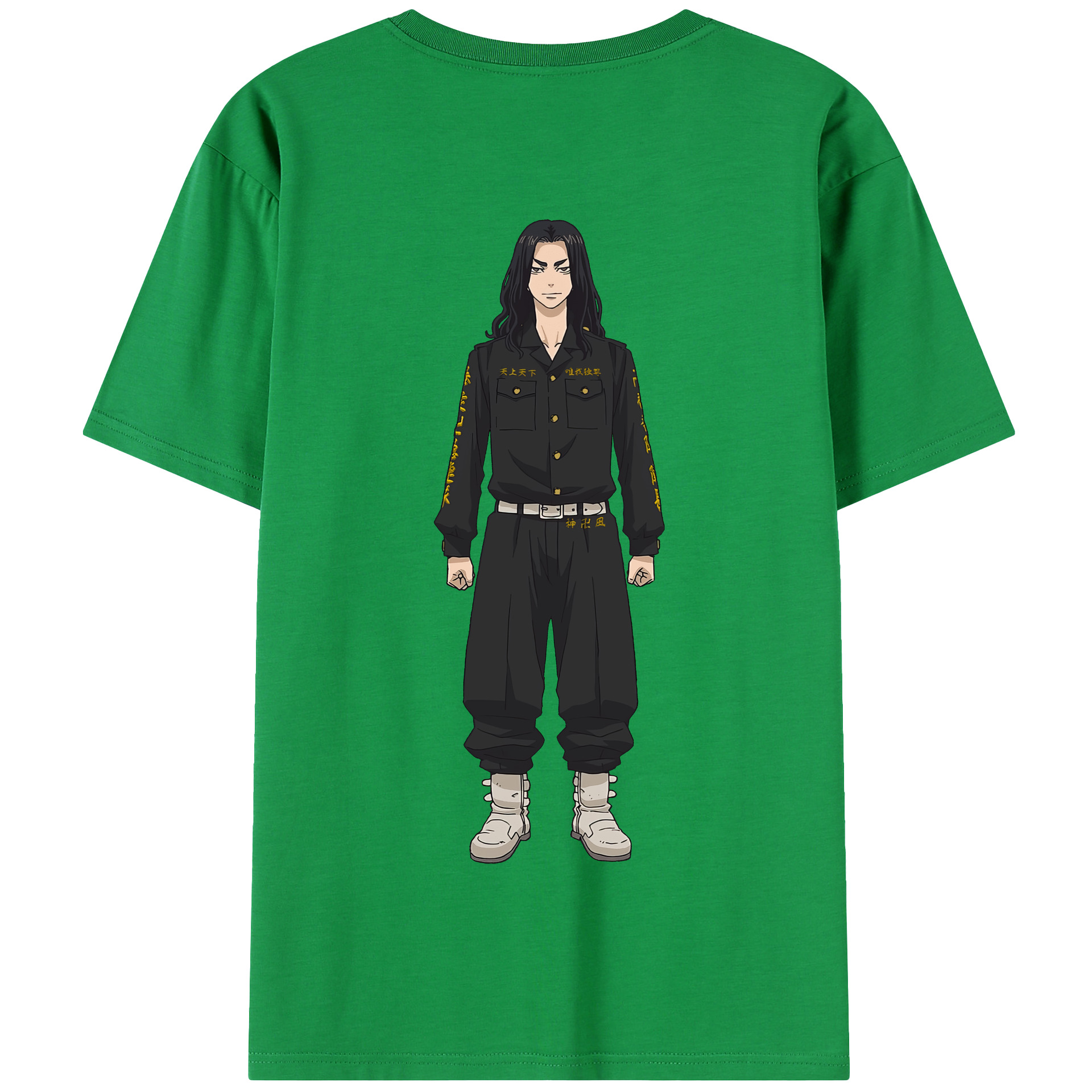 （画像用） 東京リベンジャーズ Tokyo Revengers 綿100％半袖Tシャツ（背面プリント）