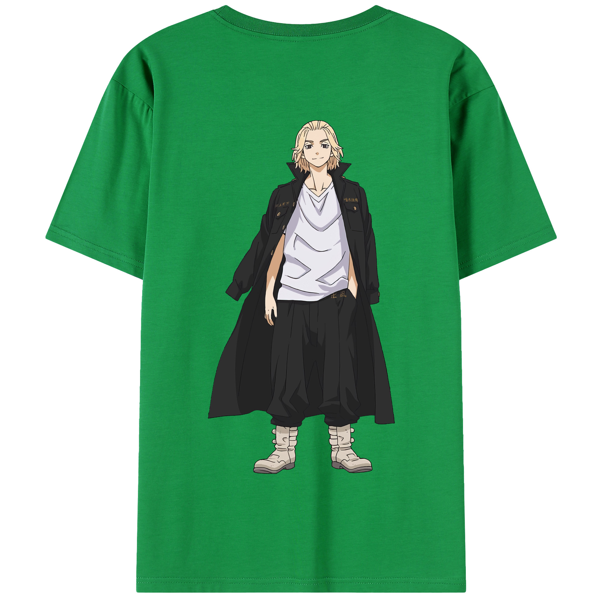 （画像用） 東京リベンジャーズ Tokyo Revengers 綿100％半袖Tシャツ（背面プリント）