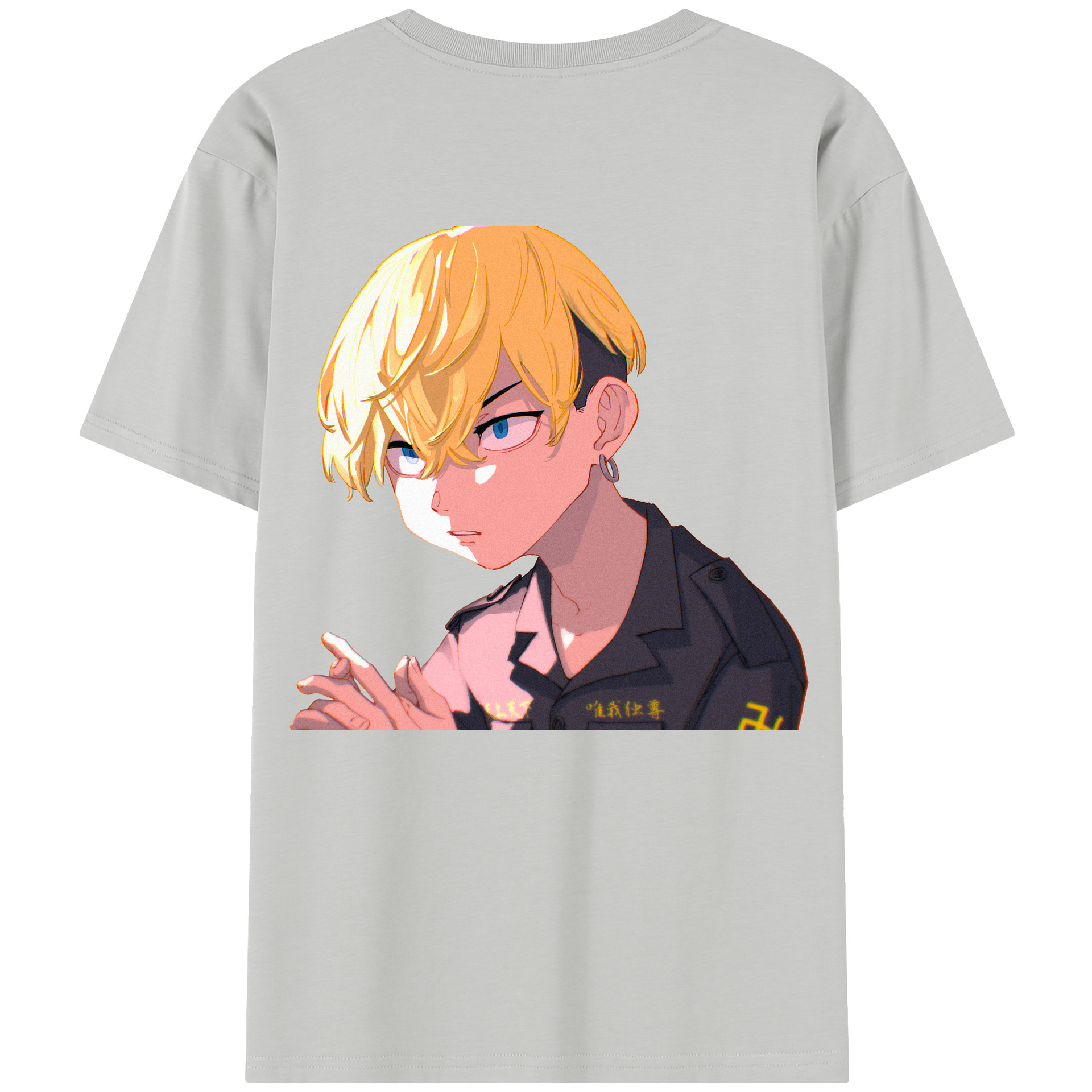 （画像用） 東京リベンジャーズ Tokyo Revengers 綿100％半袖Tシャツ（背面プリント）