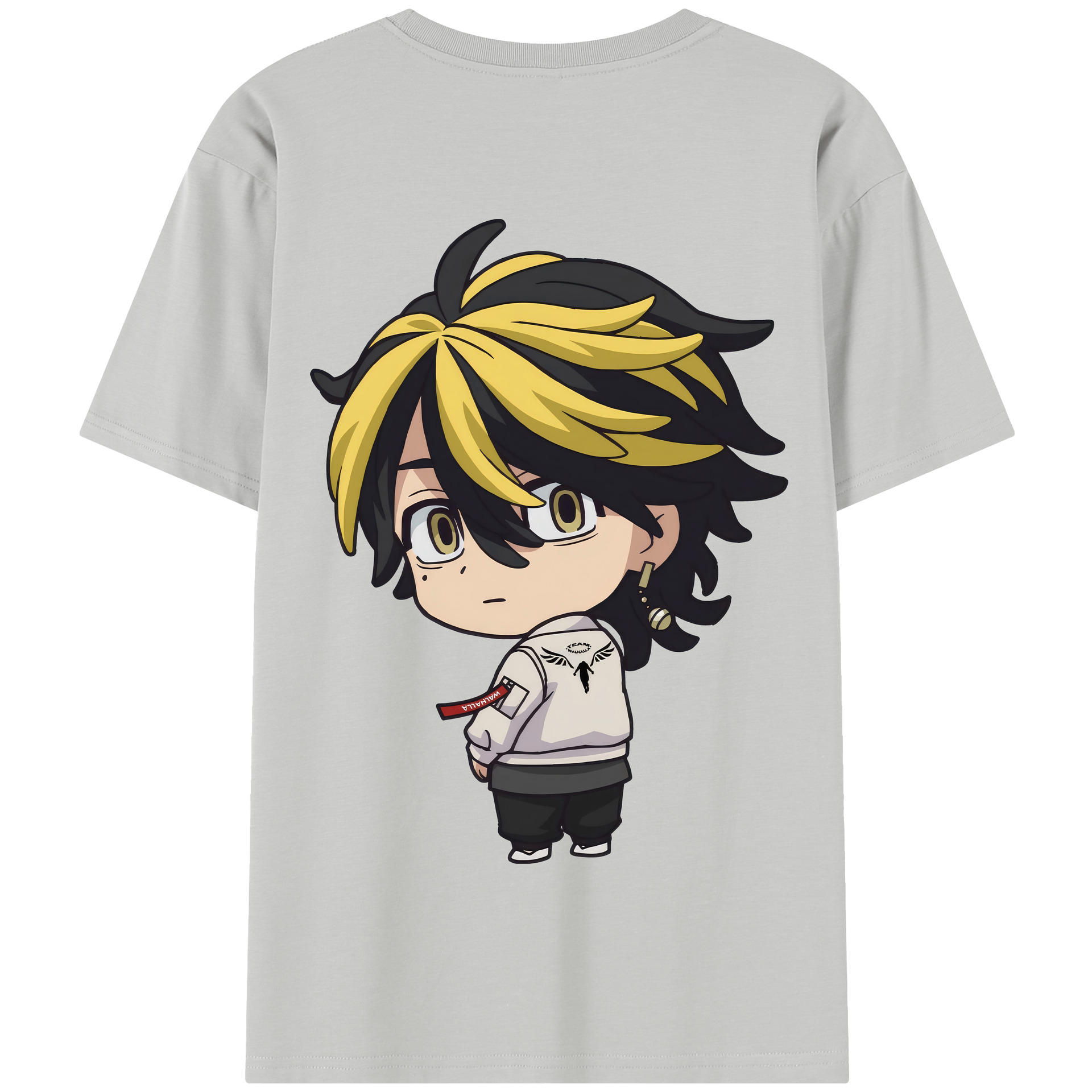 （画像用） 東京リベンジャーズ Tokyo Revengers 綿100％半袖Tシャツ（背面プリント）