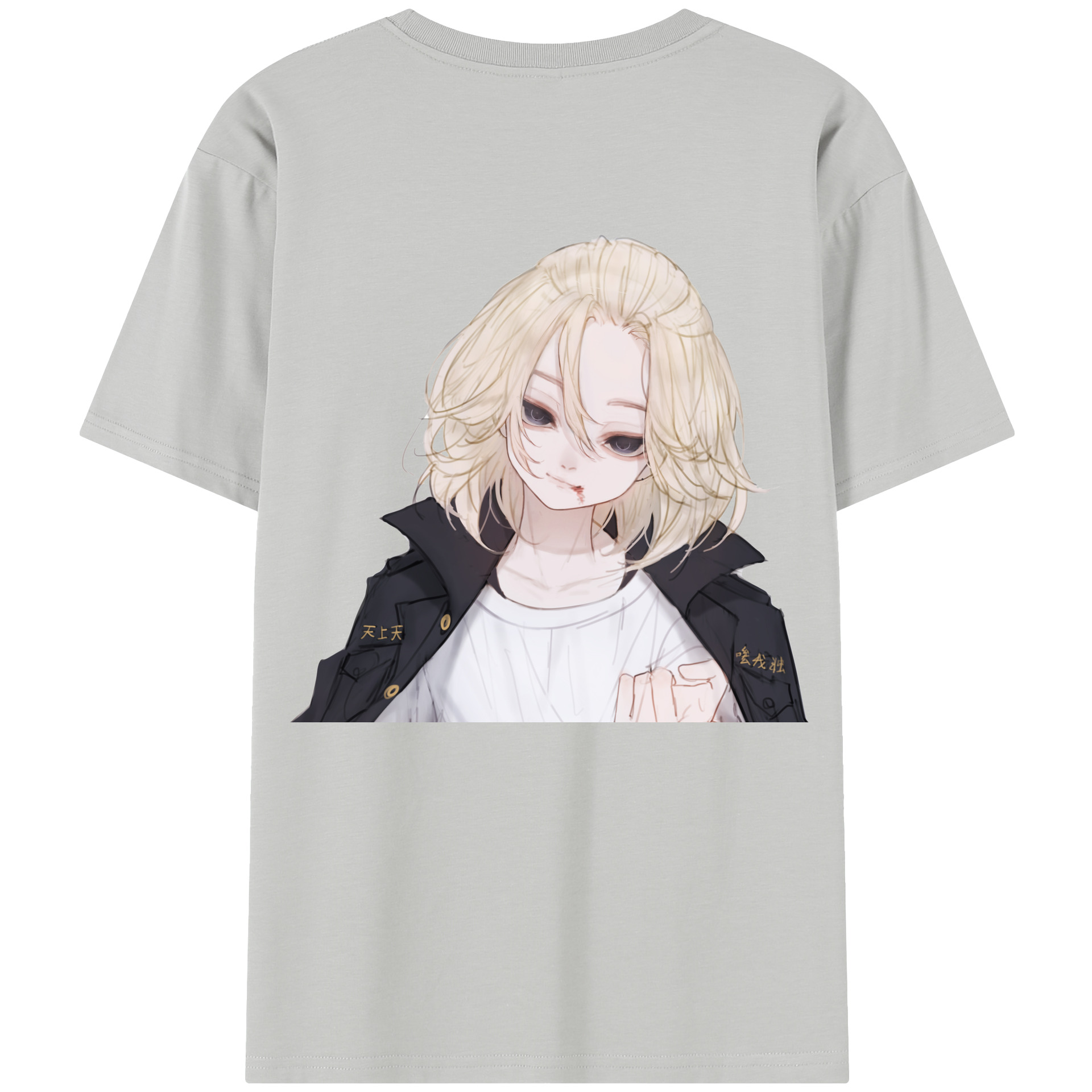 （画像用） 東京リベンジャーズ Tokyo Revengers 綿100％半袖Tシャツ（背面プリント）
