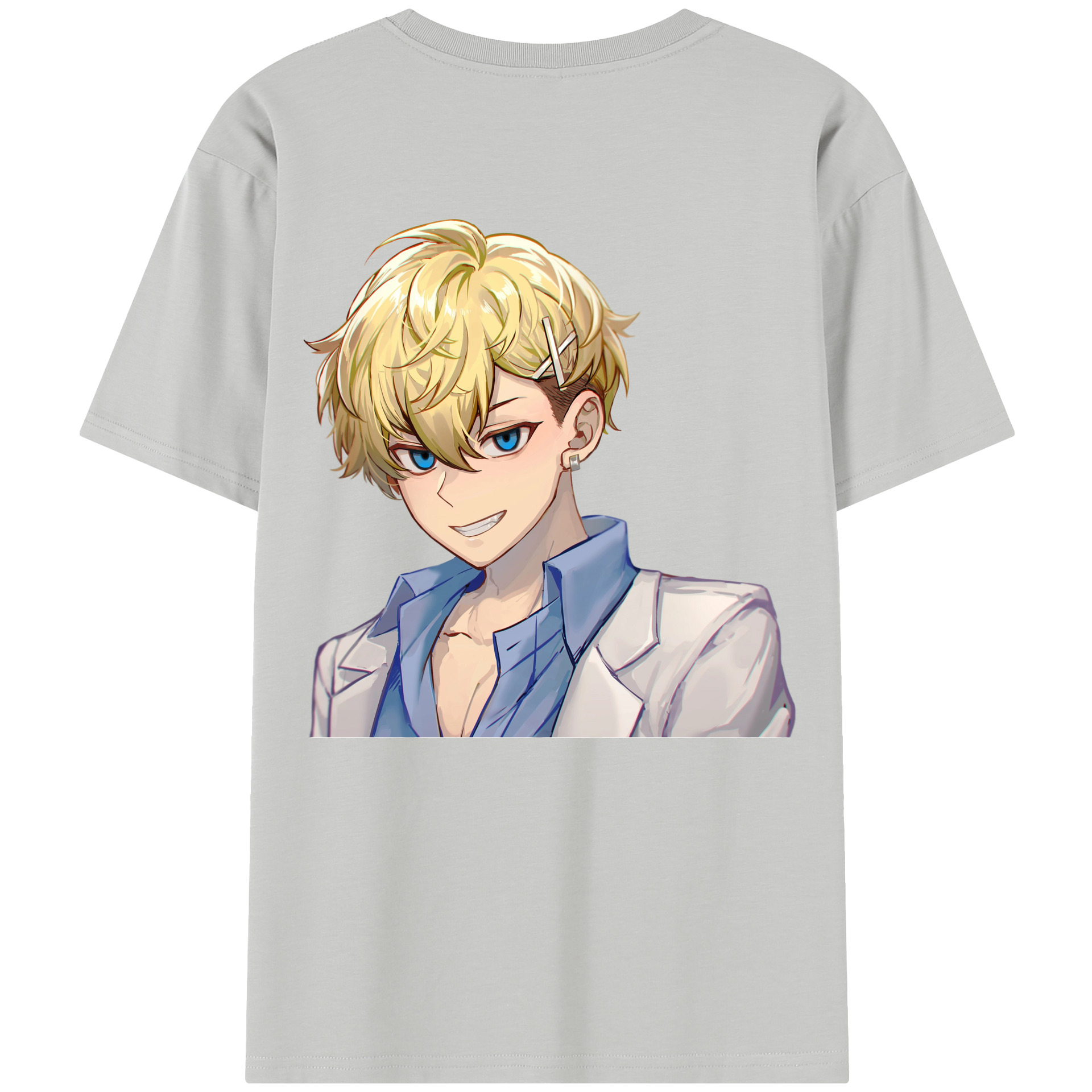 （画像用） 東京リベンジャーズ Tokyo Revengers 綿100％半袖Tシャツ（背面プリント）