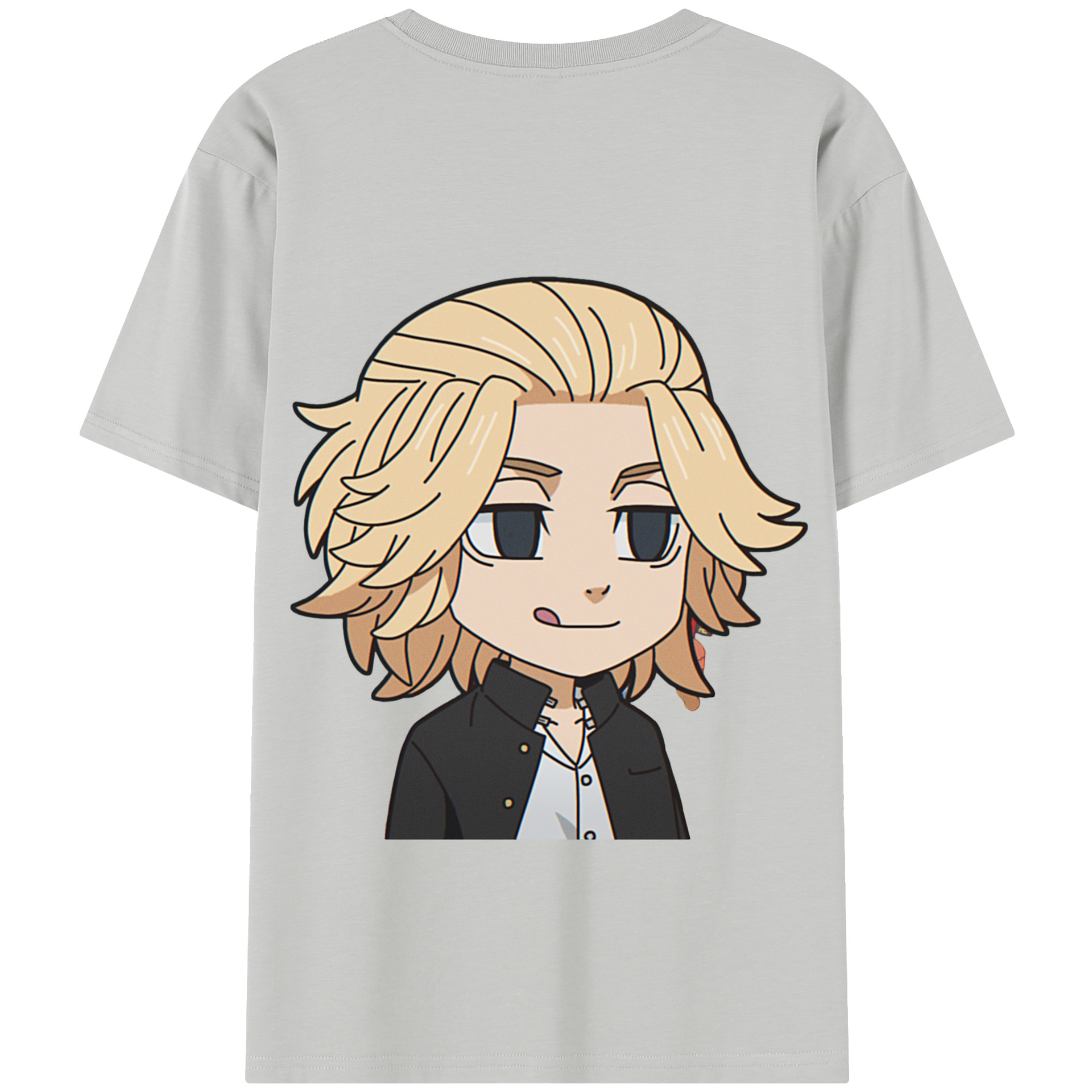 （画像用） 東京リベンジャーズ Tokyo Revengers 綿100％半袖Tシャツ（背面プリント）