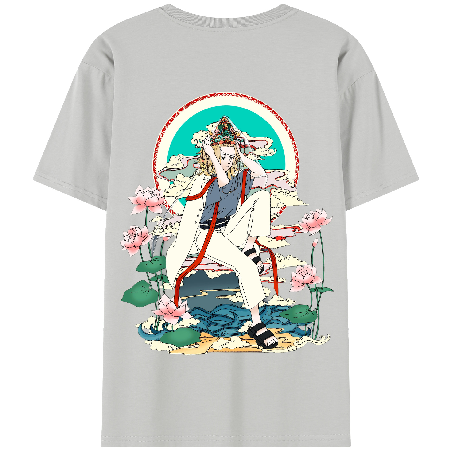 （画像用） 東京リベンジャーズ Tokyo Revengers 綿100％半袖Tシャツ（背面プリント）