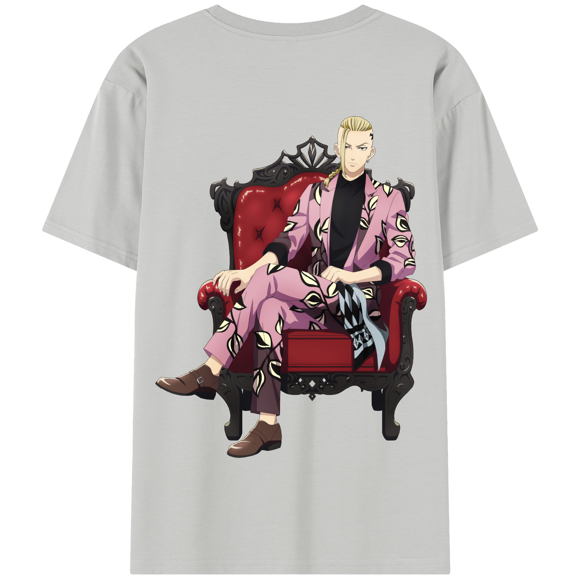（画像用） 東京リベンジャーズ Tokyo Revengers 綿100％半袖Tシャツ（背面プリント）