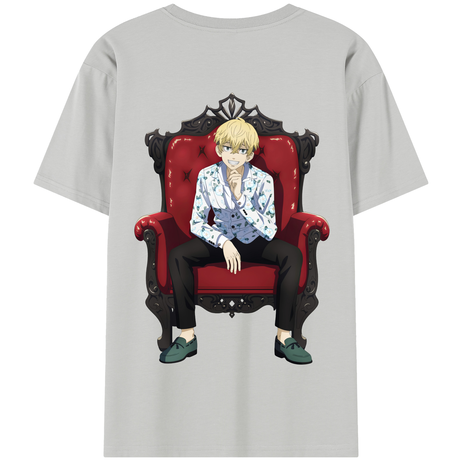 （画像用） 東京リベンジャーズ Tokyo Revengers 綿100％半袖Tシャツ（背面プリント）