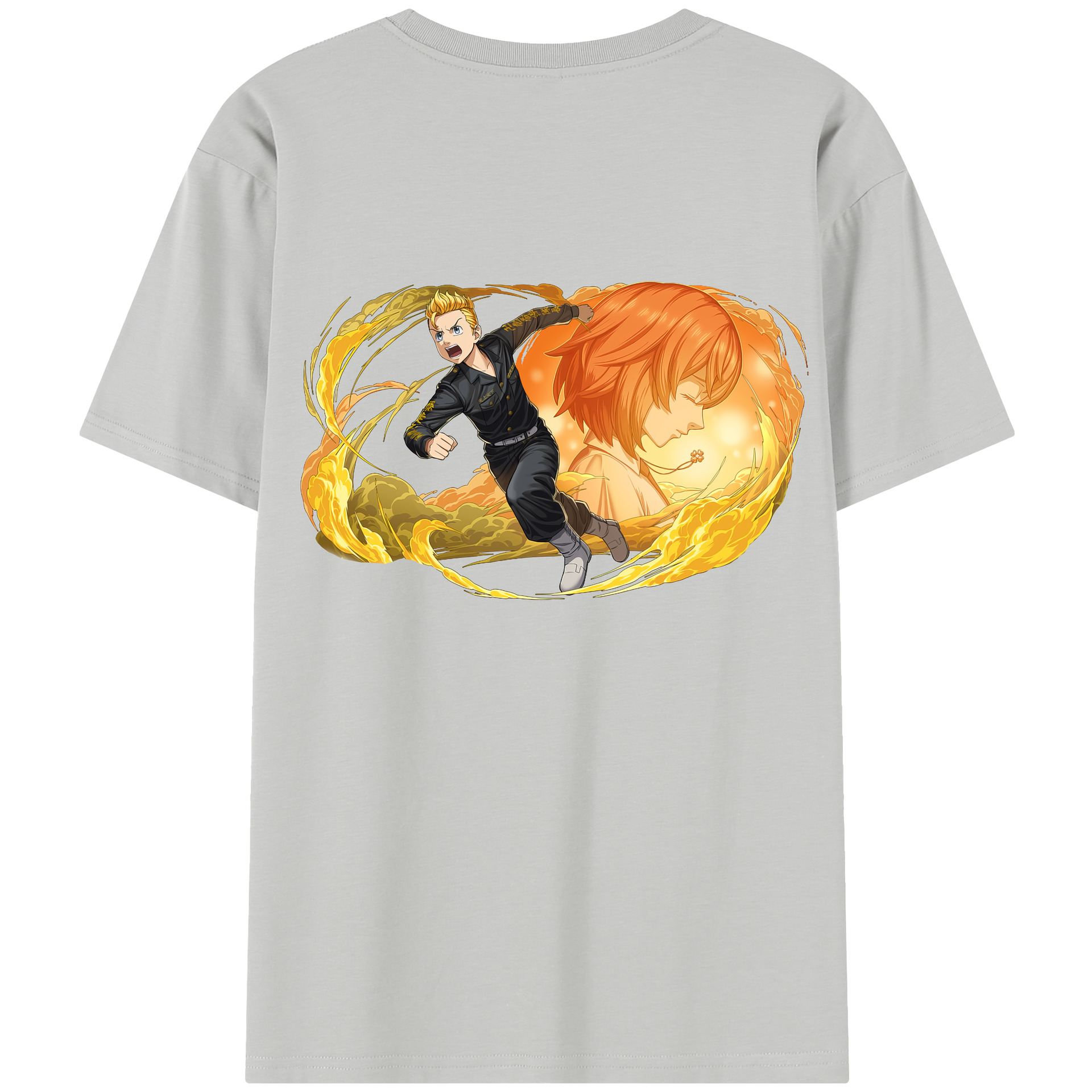 （画像用） 東京リベンジャーズ Tokyo Revengers 綿100％半袖Tシャツ（背面プリント）