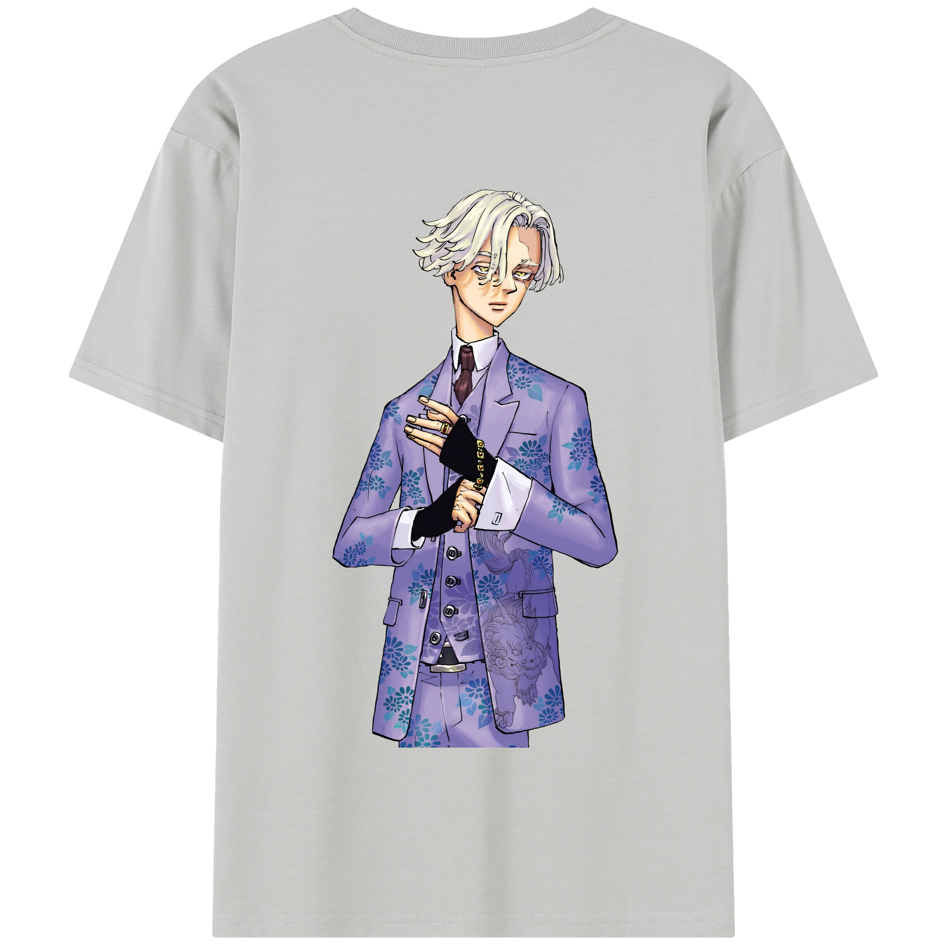 （画像用） 東京リベンジャーズ Tokyo Revengers 綿100％半袖Tシャツ（背面プリント）
