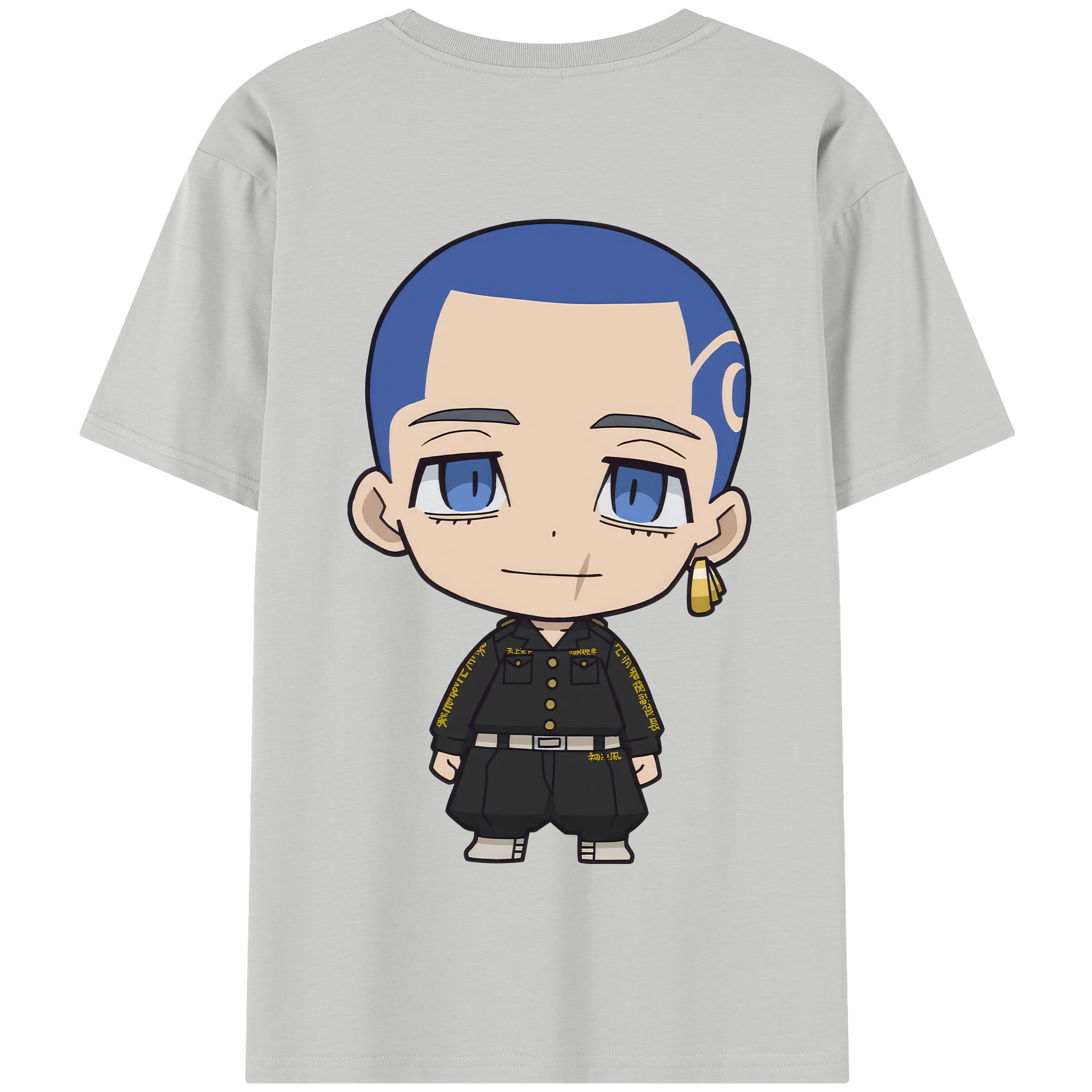 （画像用） 東京リベンジャーズ Tokyo Revengers 綿100％半袖Tシャツ（背面プリント）