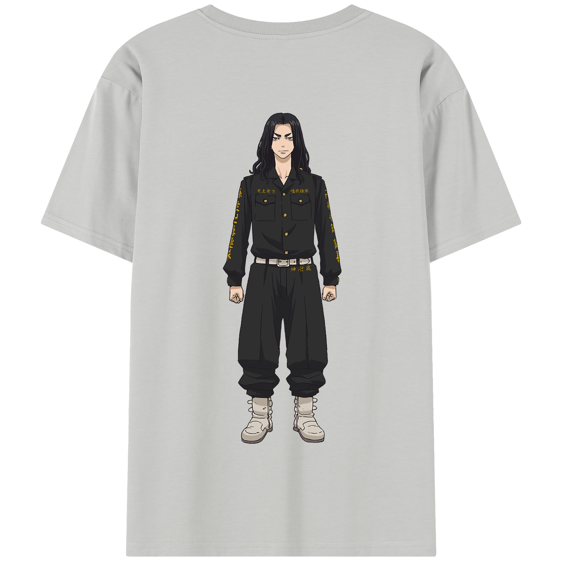 （画像用） 東京リベンジャーズ Tokyo Revengers 綿100％半袖Tシャツ（背面プリント）