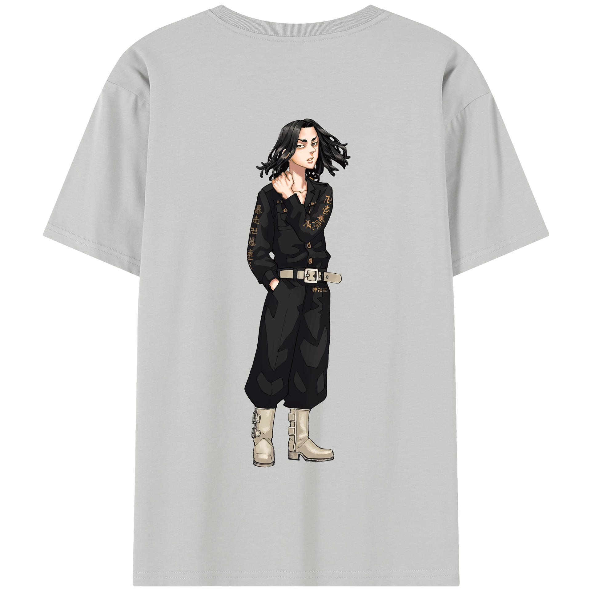 （画像用） 東京リベンジャーズ Tokyo Revengers 綿100％半袖Tシャツ（背面プリント）