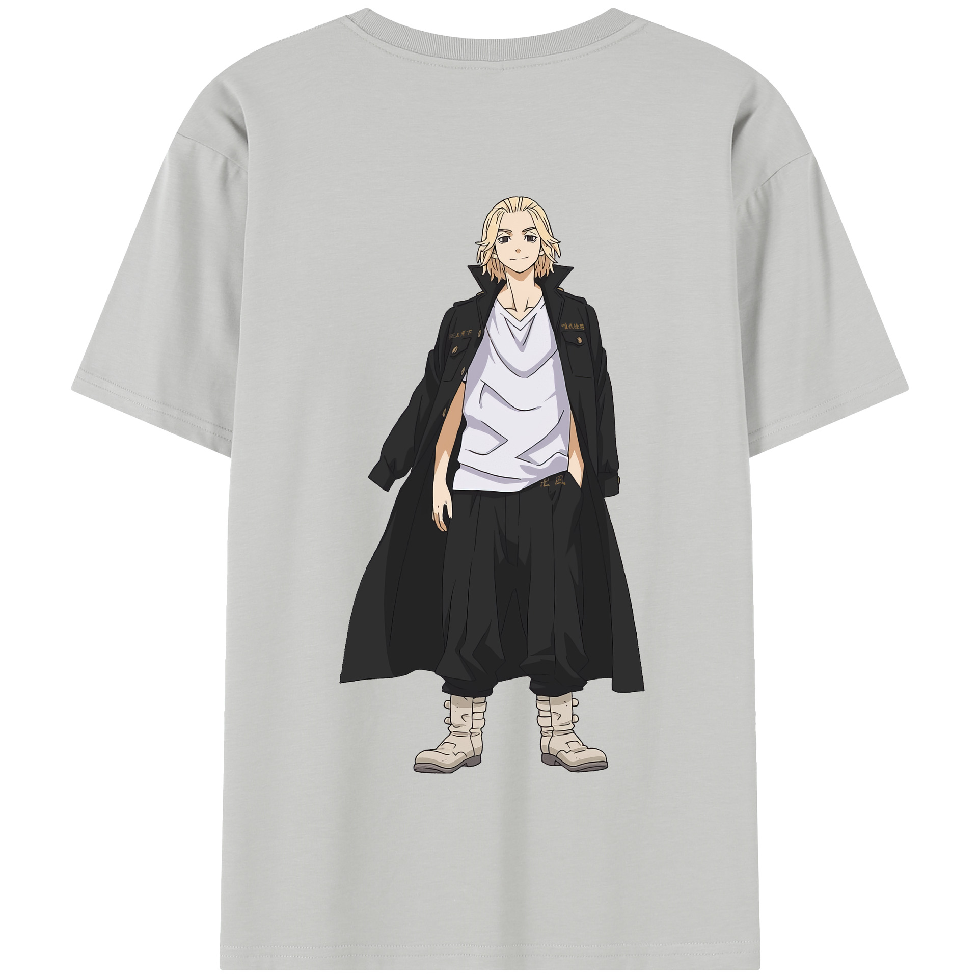 （画像用） 東京リベンジャーズ Tokyo Revengers 綿100％半袖Tシャツ（背面プリント）