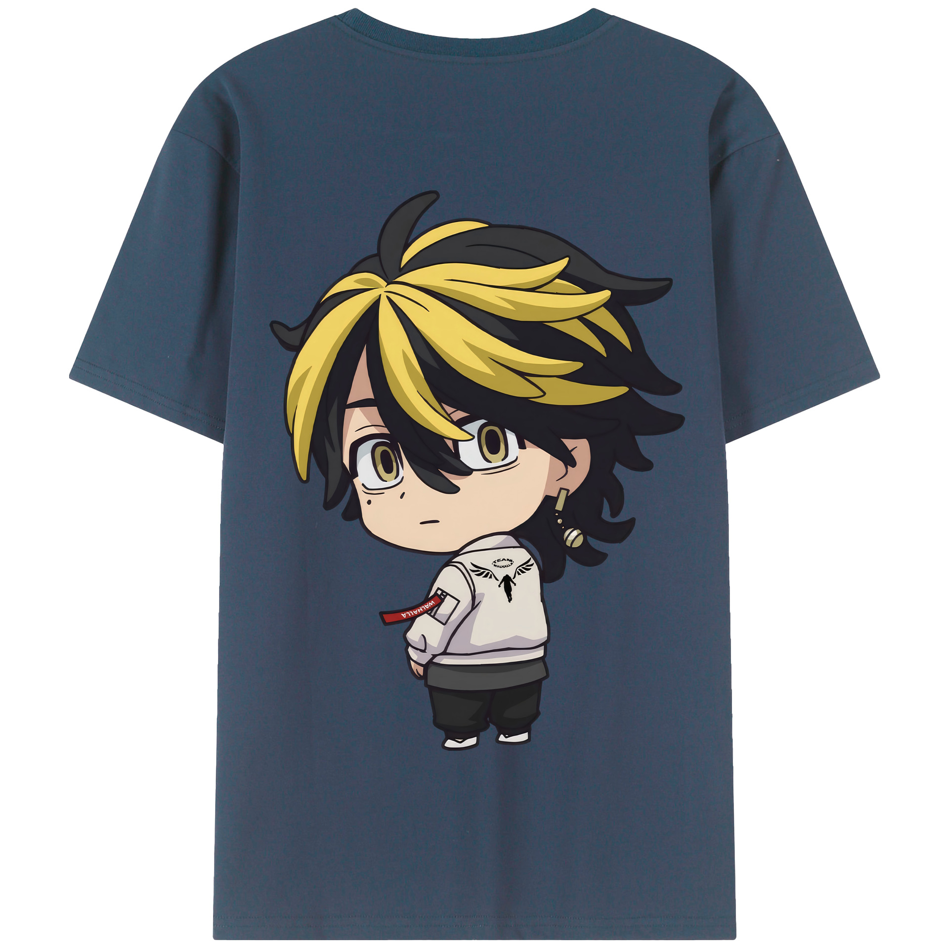 （画像用） 東京リベンジャーズ Tokyo Revengers 綿100％半袖Tシャツ（背面プリント）