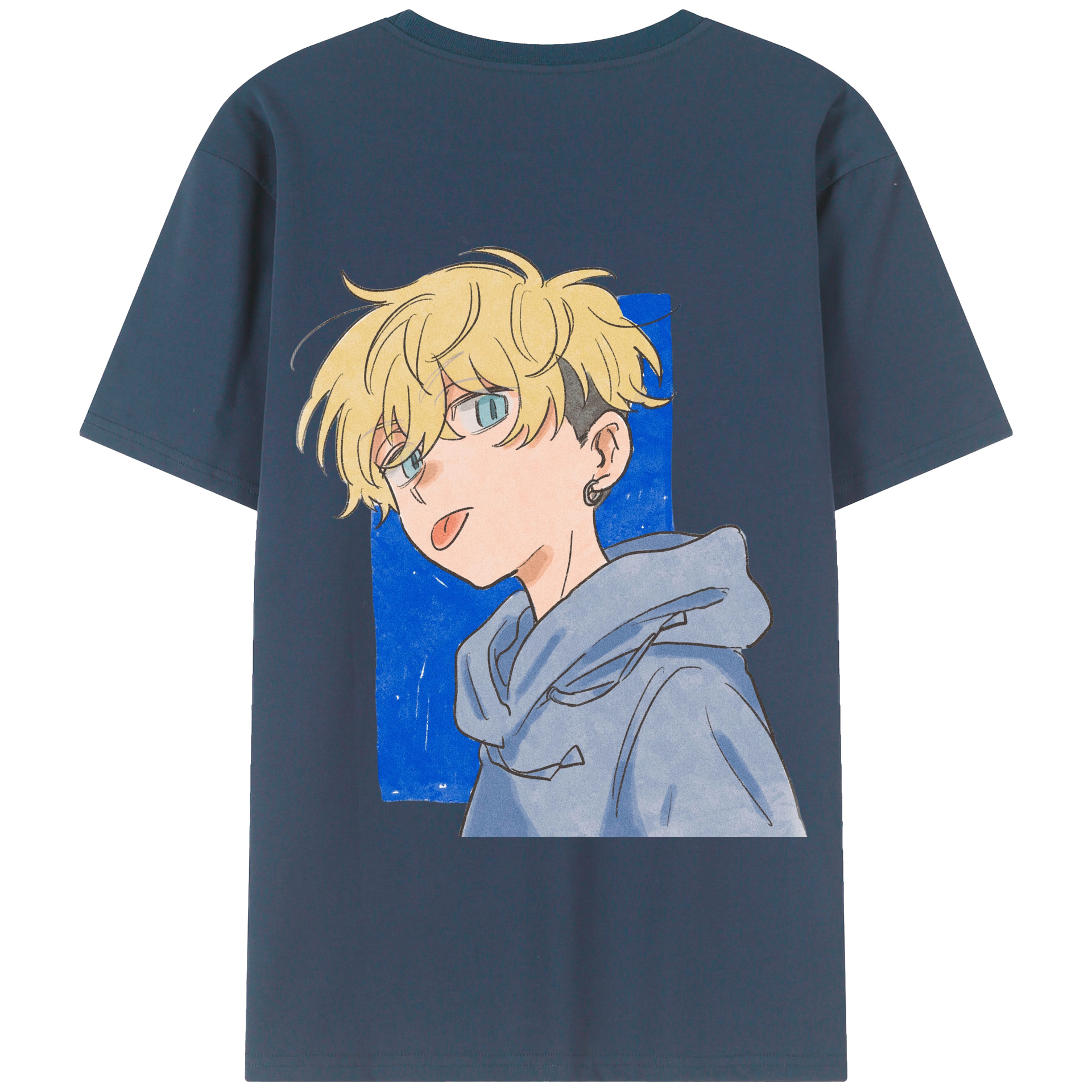 （画像用） 東京リベンジャーズ Tokyo Revengers 綿100％半袖Tシャツ（背面プリント）