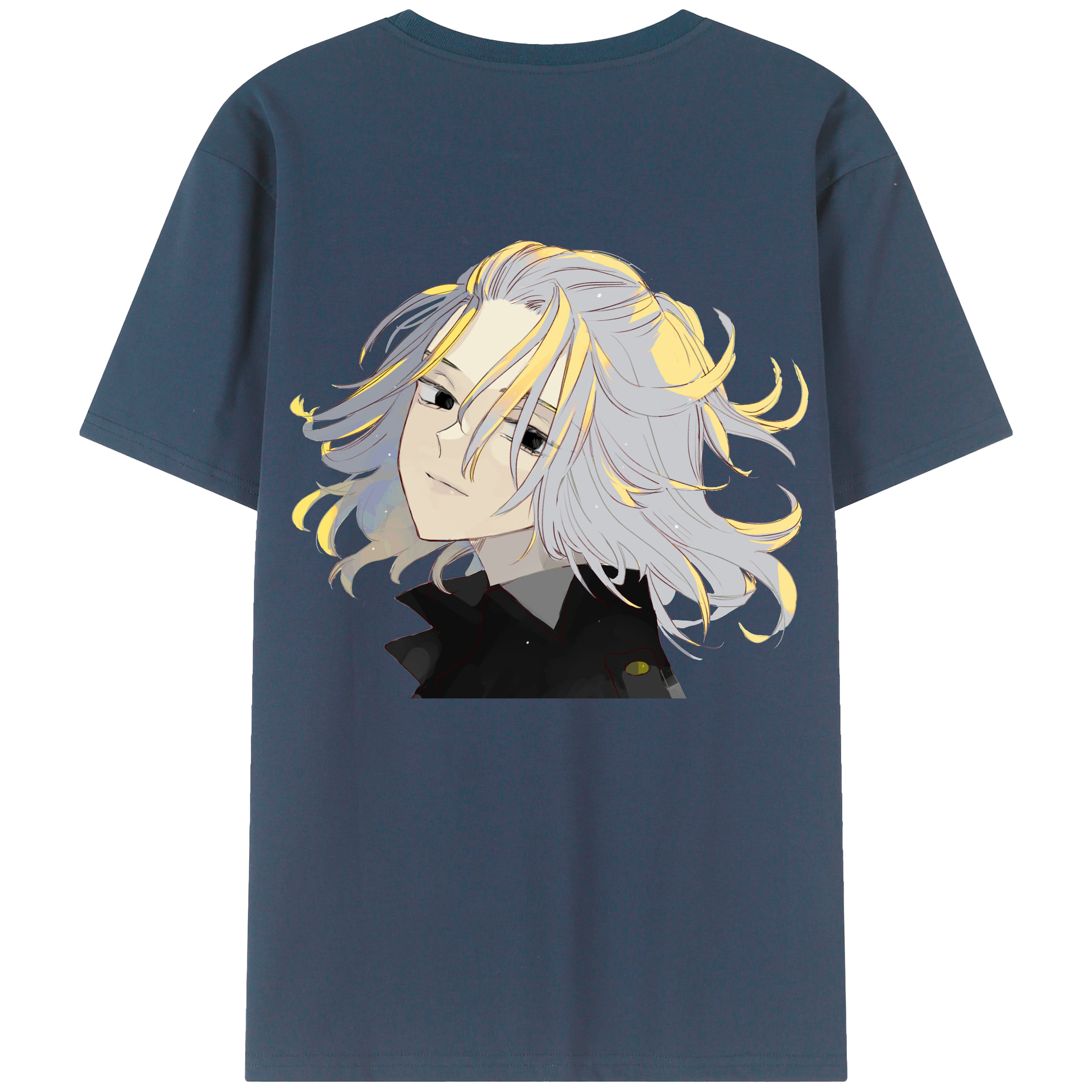 （画像用） 東京リベンジャーズ Tokyo Revengers 綿100％半袖Tシャツ（背面プリント）