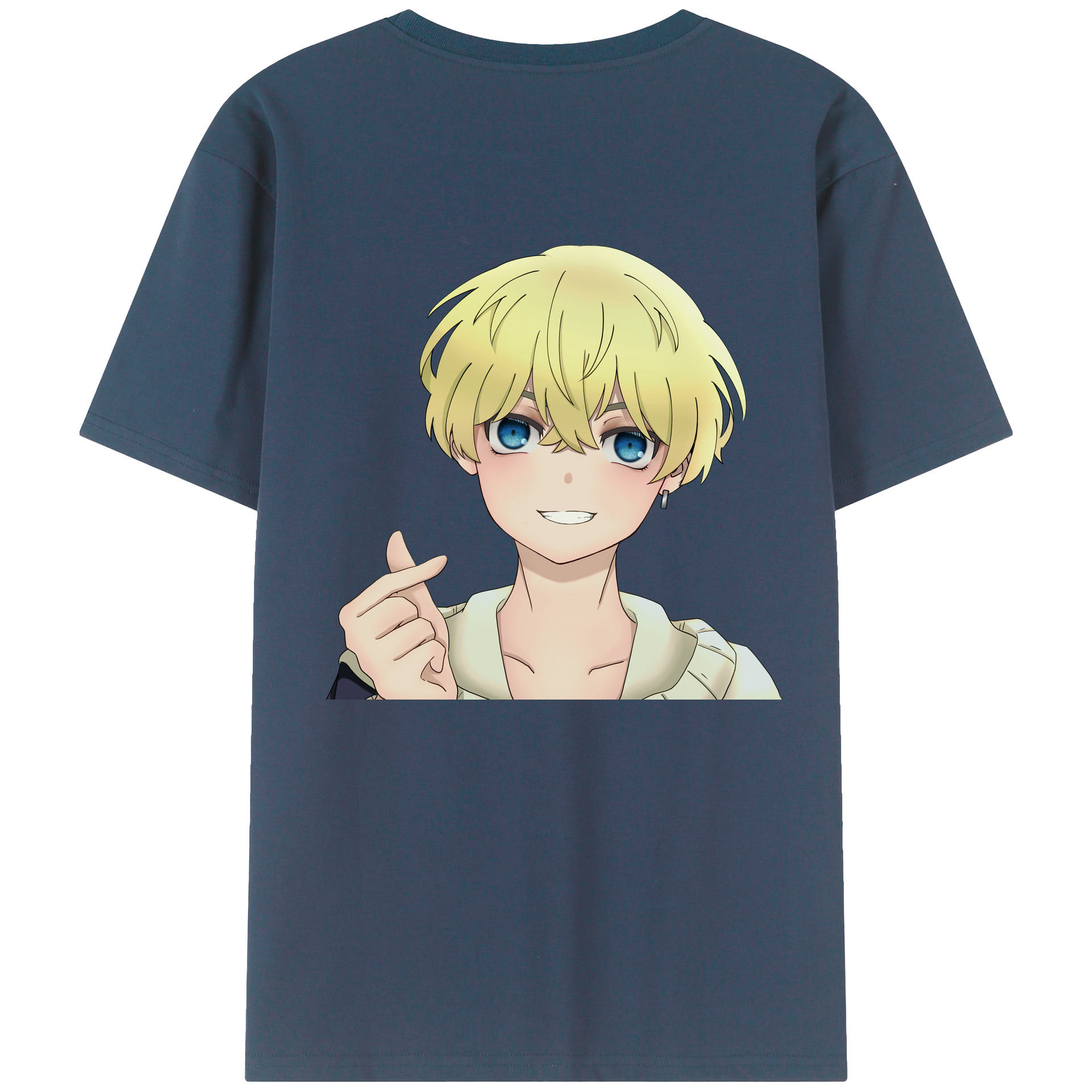 （画像用） 東京リベンジャーズ Tokyo Revengers 綿100％半袖Tシャツ（背面プリント）