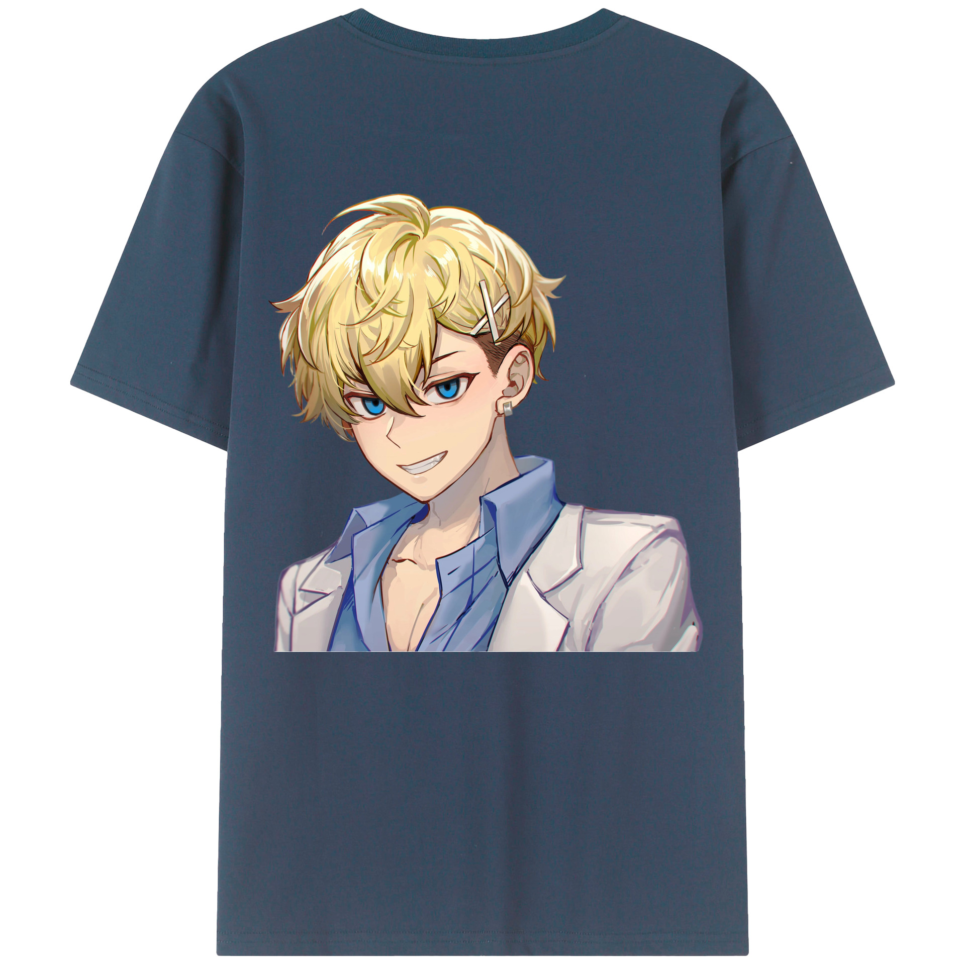 （画像用） 東京リベンジャーズ Tokyo Revengers 綿100％半袖Tシャツ（背面プリント）