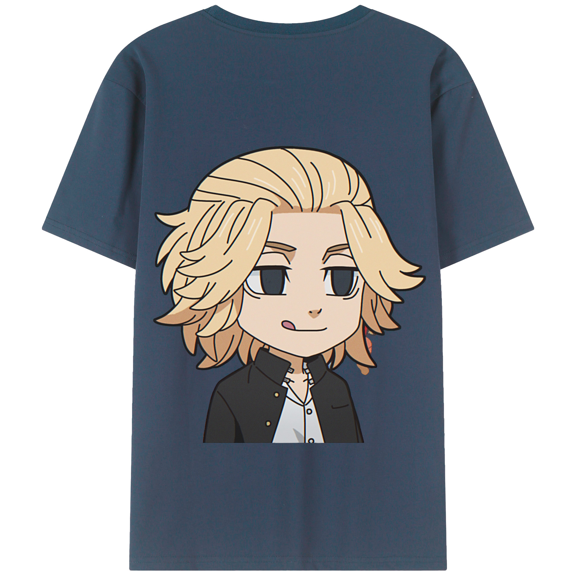（画像用） 東京リベンジャーズ Tokyo Revengers 綿100％半袖Tシャツ（背面プリント）