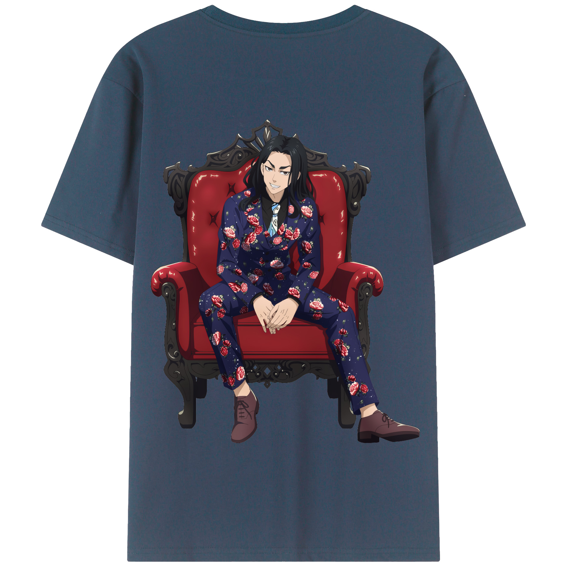 （画像用） 東京リベンジャーズ Tokyo Revengers 綿100％半袖Tシャツ（背面プリント）