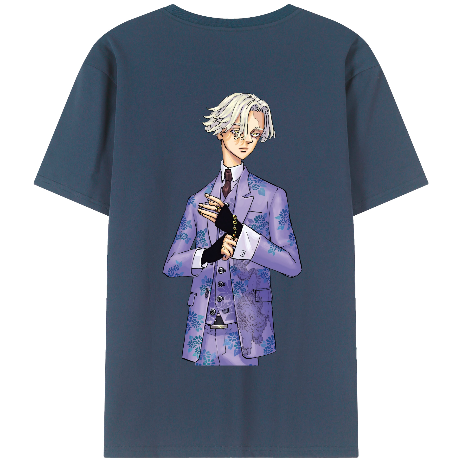 （画像用） 東京リベンジャーズ Tokyo Revengers 綿100％半袖Tシャツ（背面プリント）
