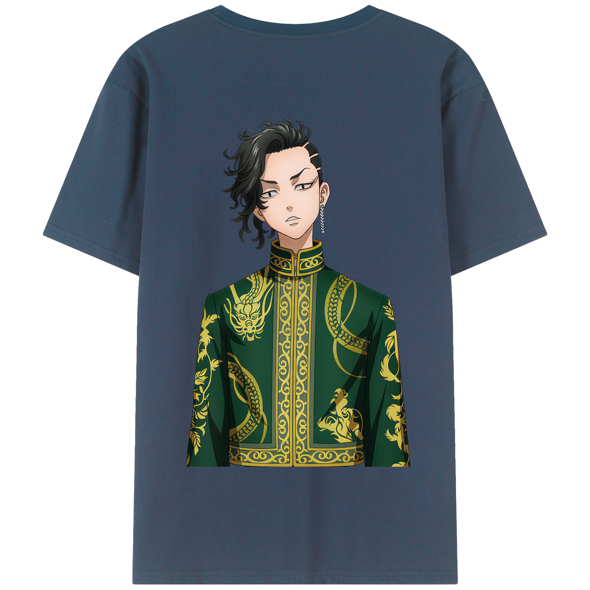 （画像用） 東京リベンジャーズ Tokyo Revengers 綿100％半袖Tシャツ（背面プリント）