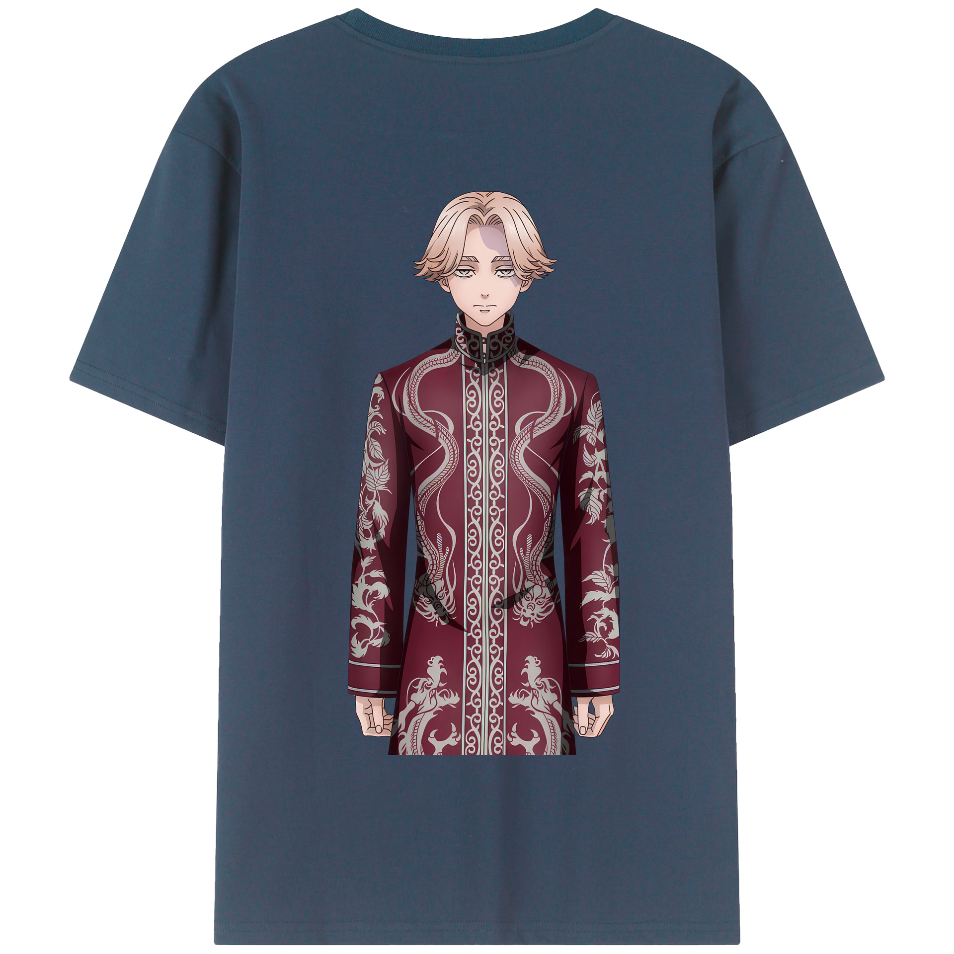 （画像用） 東京リベンジャーズ Tokyo Revengers 綿100％半袖Tシャツ（背面プリント）