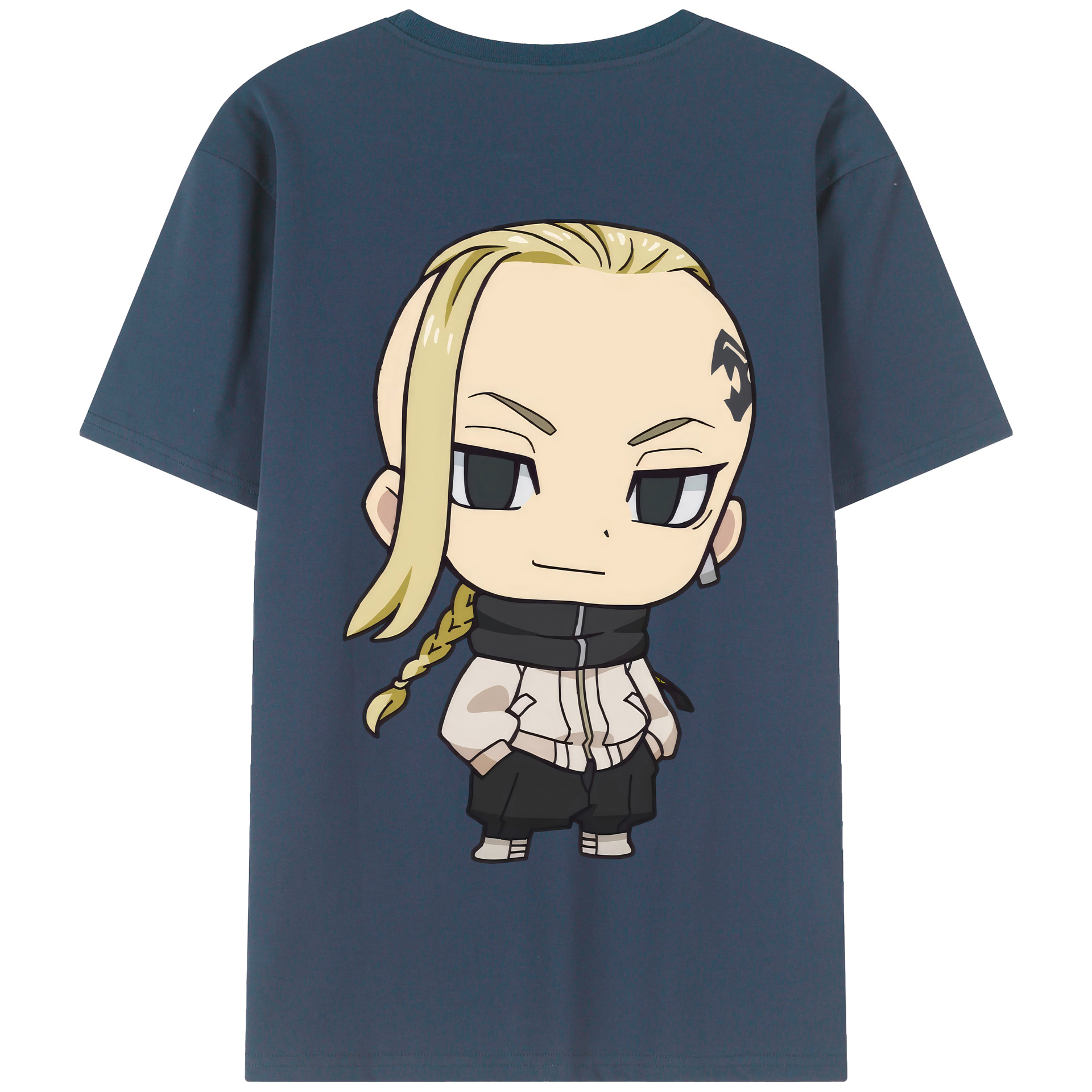 （画像用） 東京リベンジャーズ Tokyo Revengers 綿100％半袖Tシャツ（背面プリント）