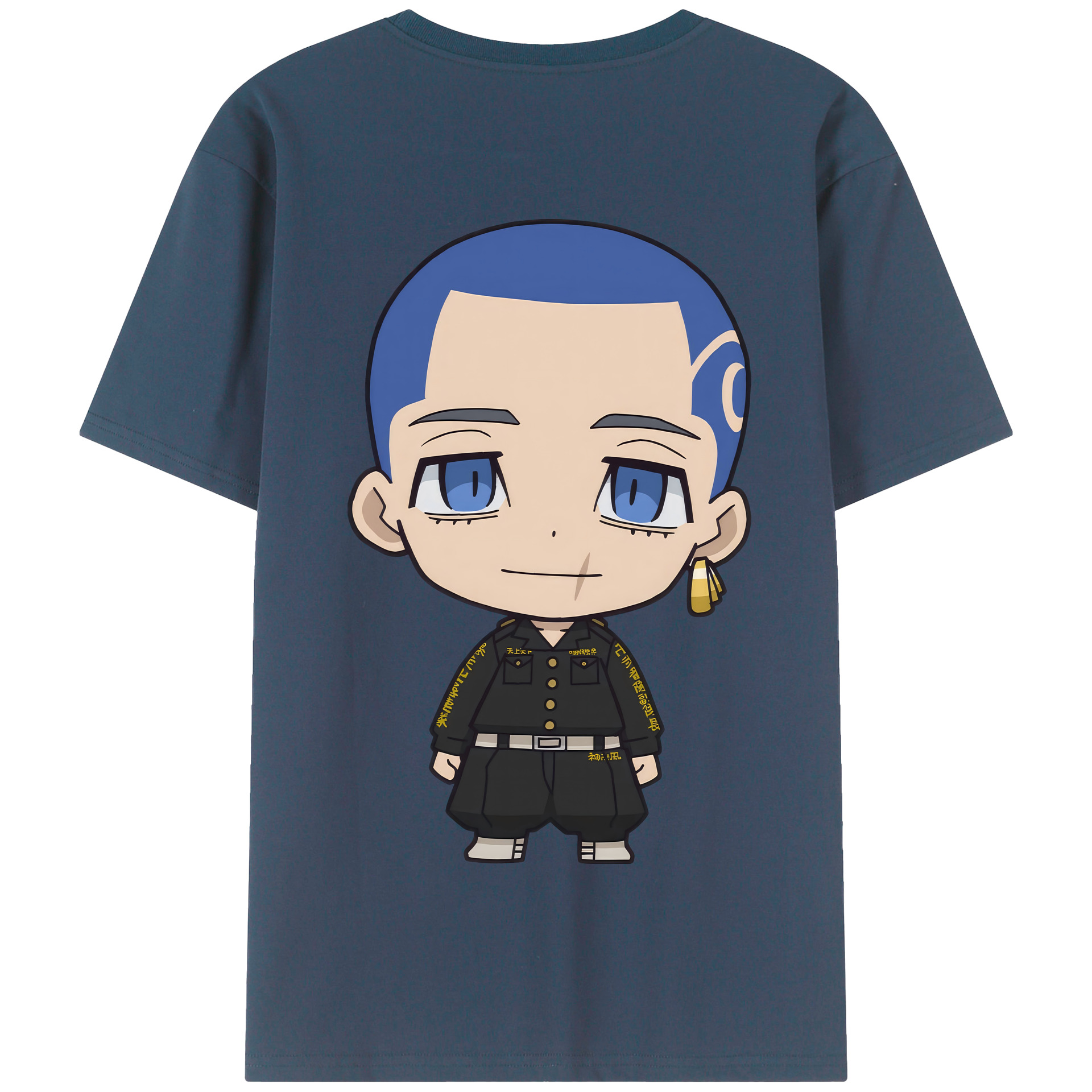 （画像用） 東京リベンジャーズ Tokyo Revengers 綿100％半袖Tシャツ（背面プリント）