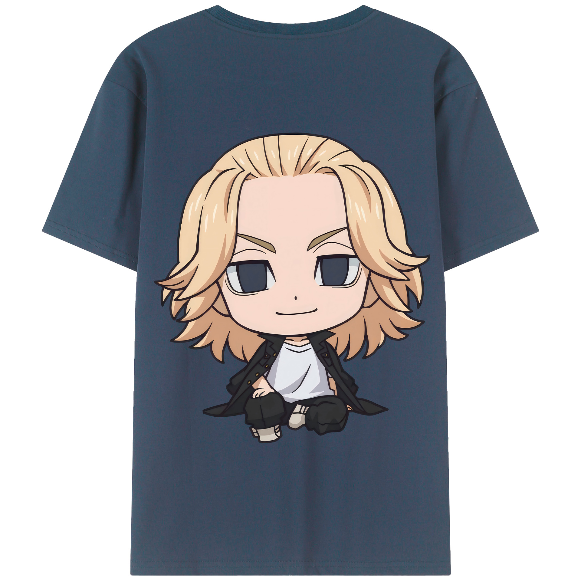 （画像用） 東京リベンジャーズ Tokyo Revengers 綿100％半袖Tシャツ（背面プリント）