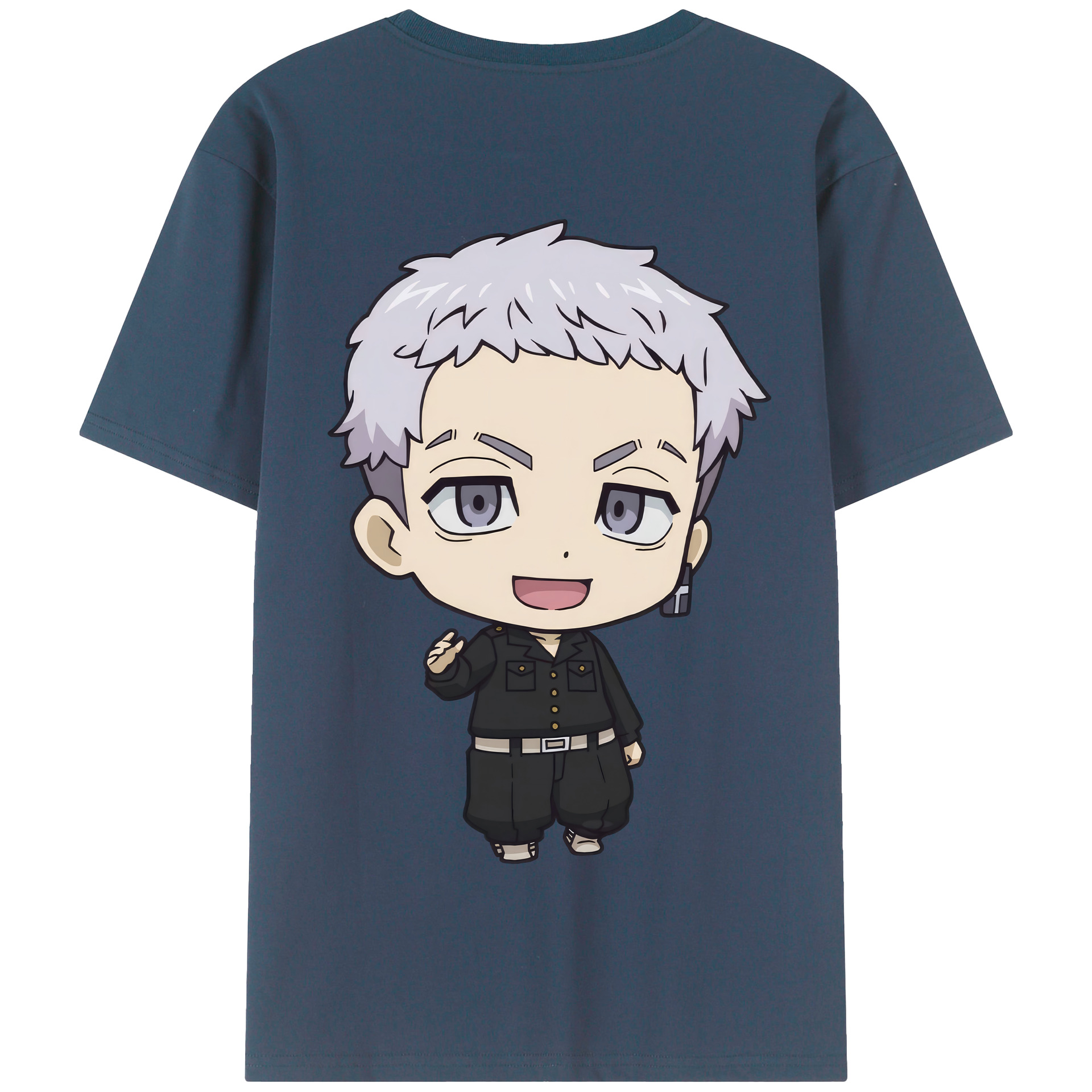 （画像用） 東京リベンジャーズ Tokyo Revengers 綿100％半袖Tシャツ（背面プリント）