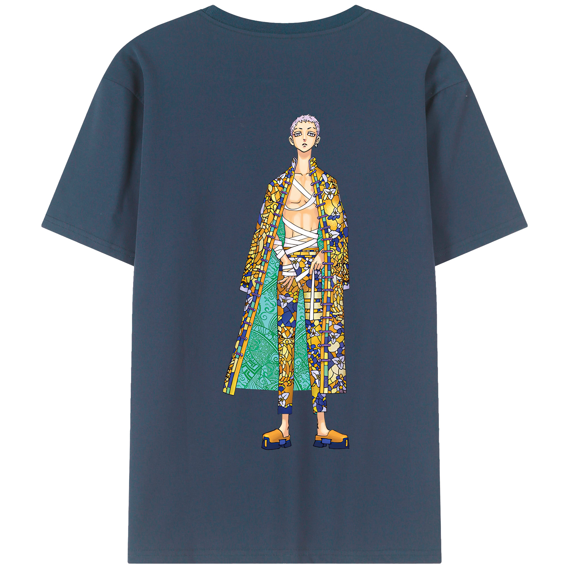 （画像用） 東京リベンジャーズ Tokyo Revengers 綿100％半袖Tシャツ（背面プリント）