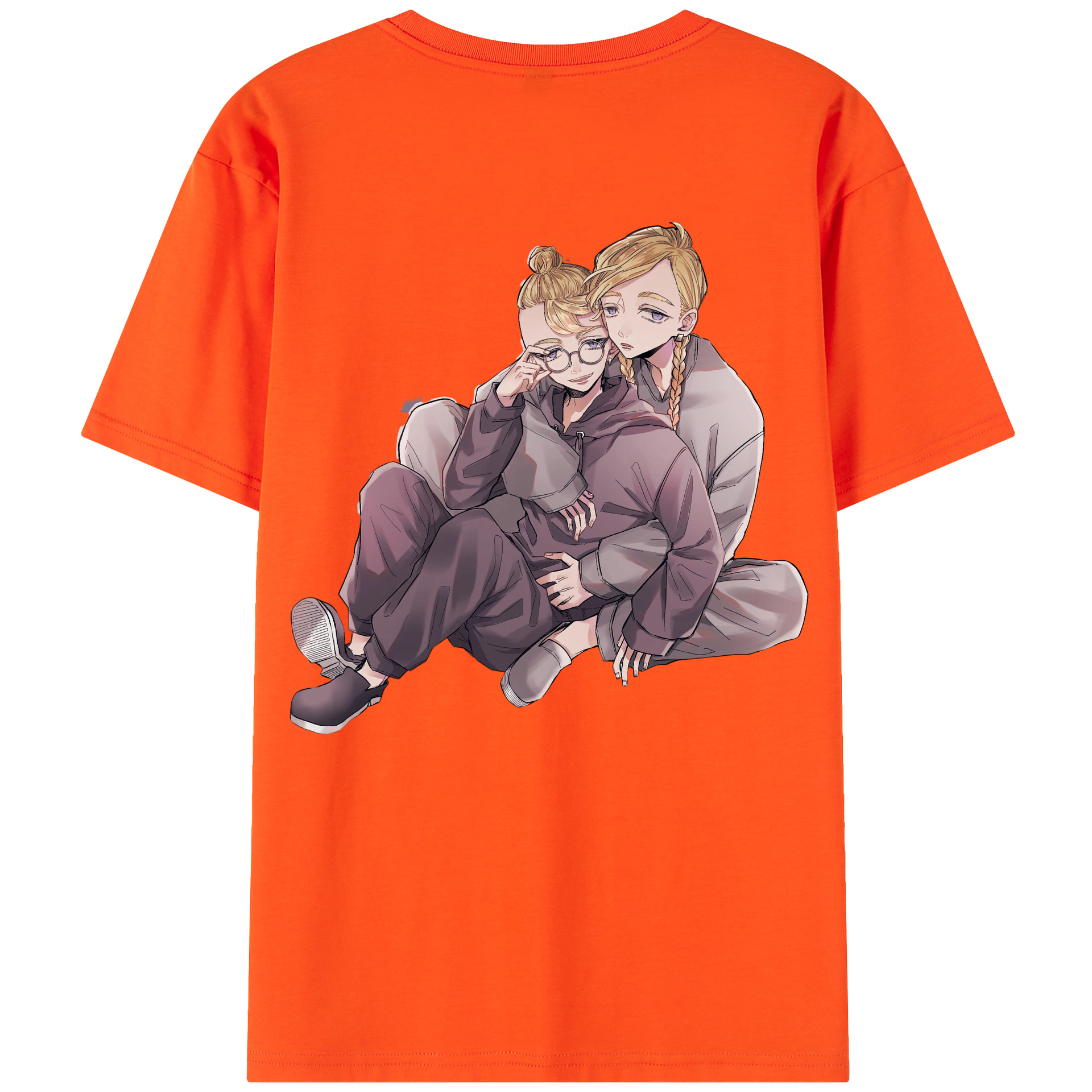 （画像用） 東京リベンジャーズ Tokyo Revengers 綿100％半袖Tシャツ（背面プリント）