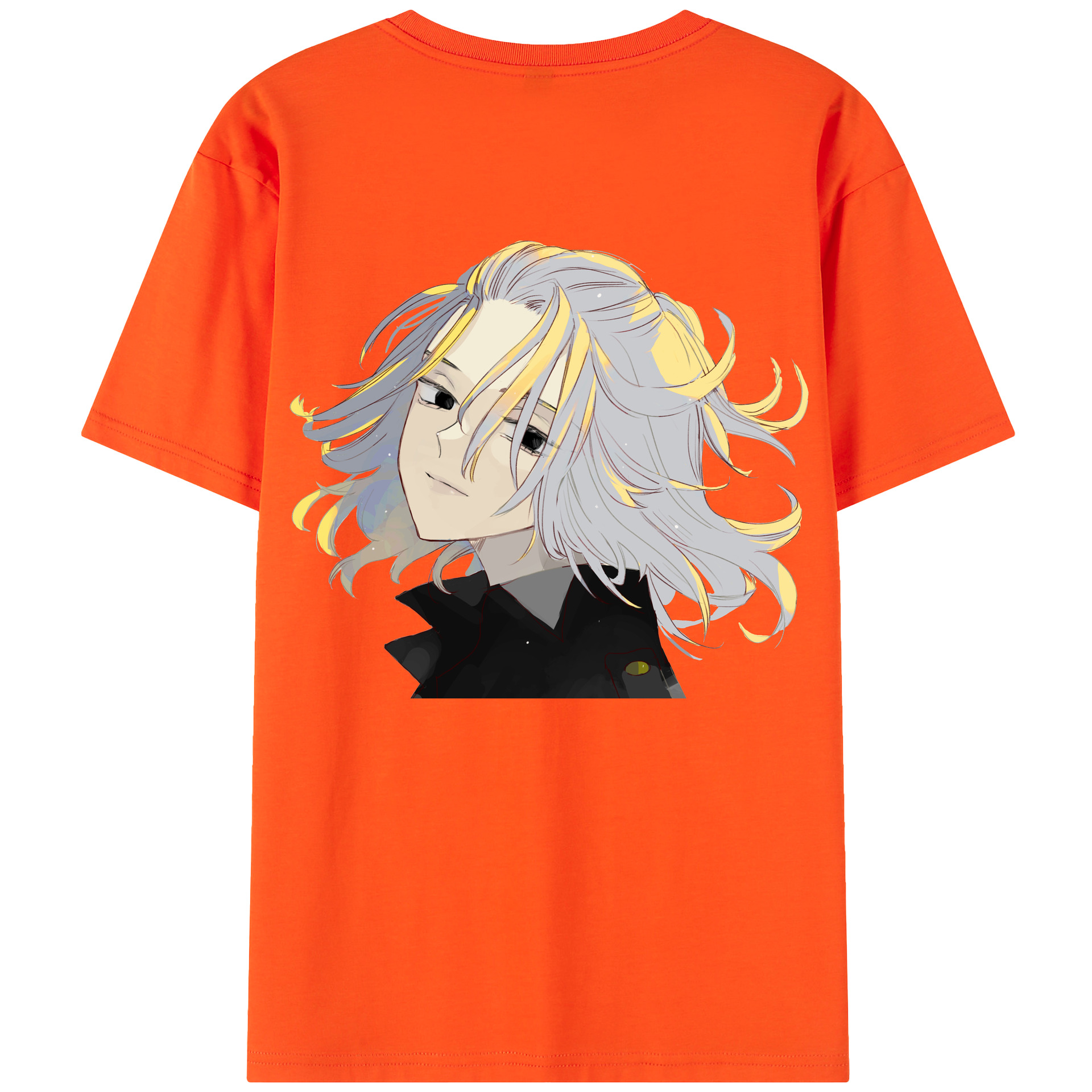 （画像用） 東京リベンジャーズ Tokyo Revengers 綿100％半袖Tシャツ（背面プリント）