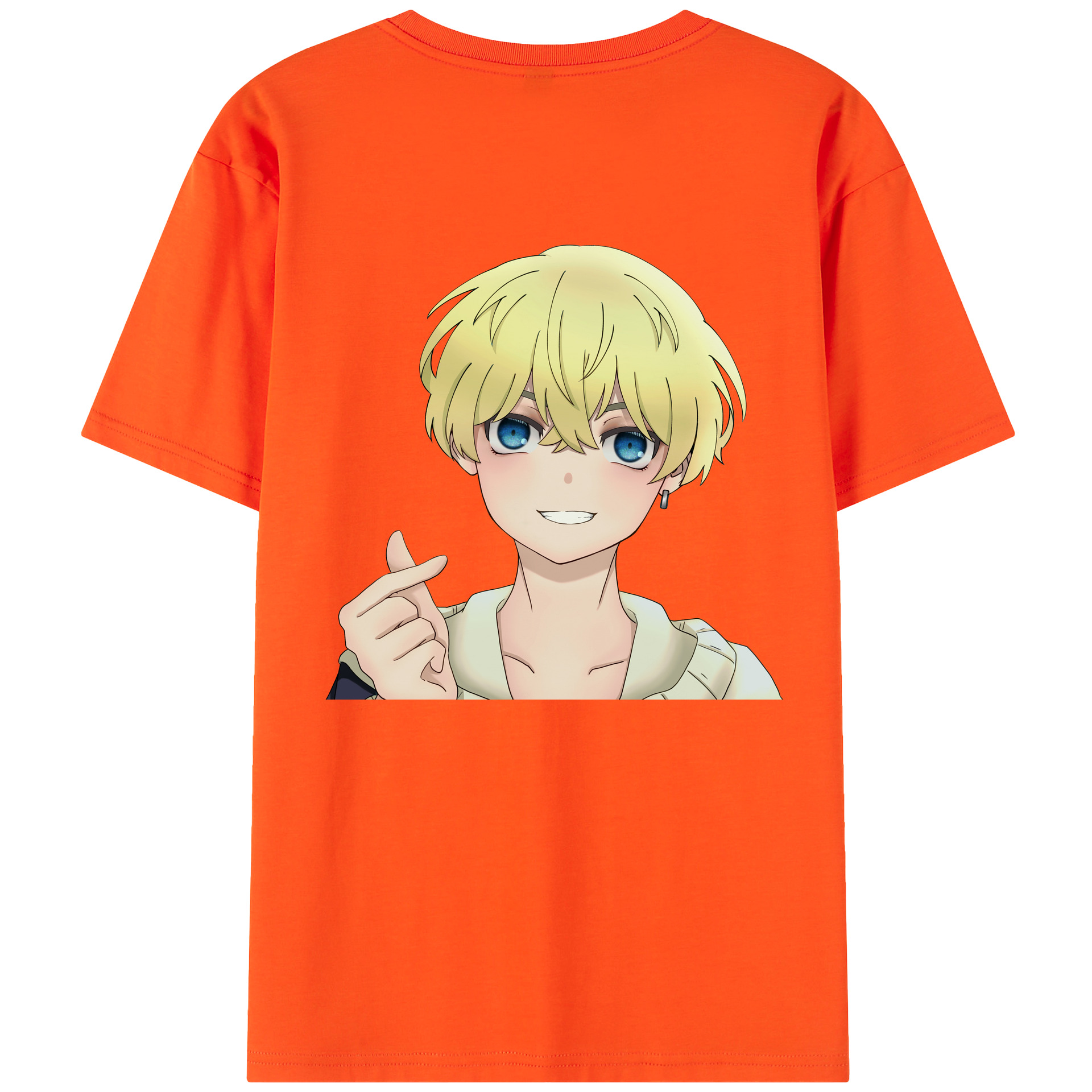 （画像用） 東京リベンジャーズ Tokyo Revengers 綿100％半袖Tシャツ（背面プリント）