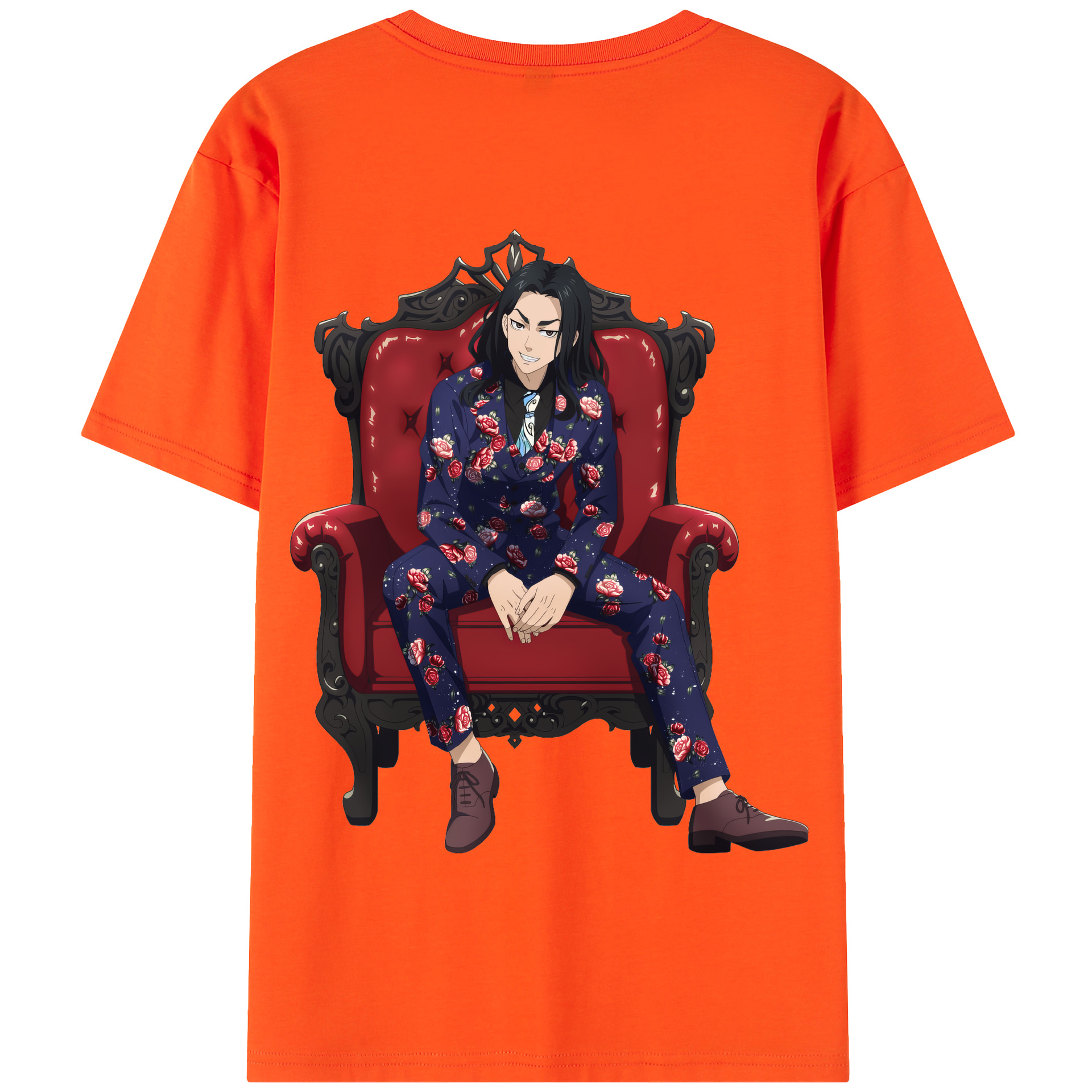 （画像用） 東京リベンジャーズ Tokyo Revengers 綿100％半袖Tシャツ（背面プリント）