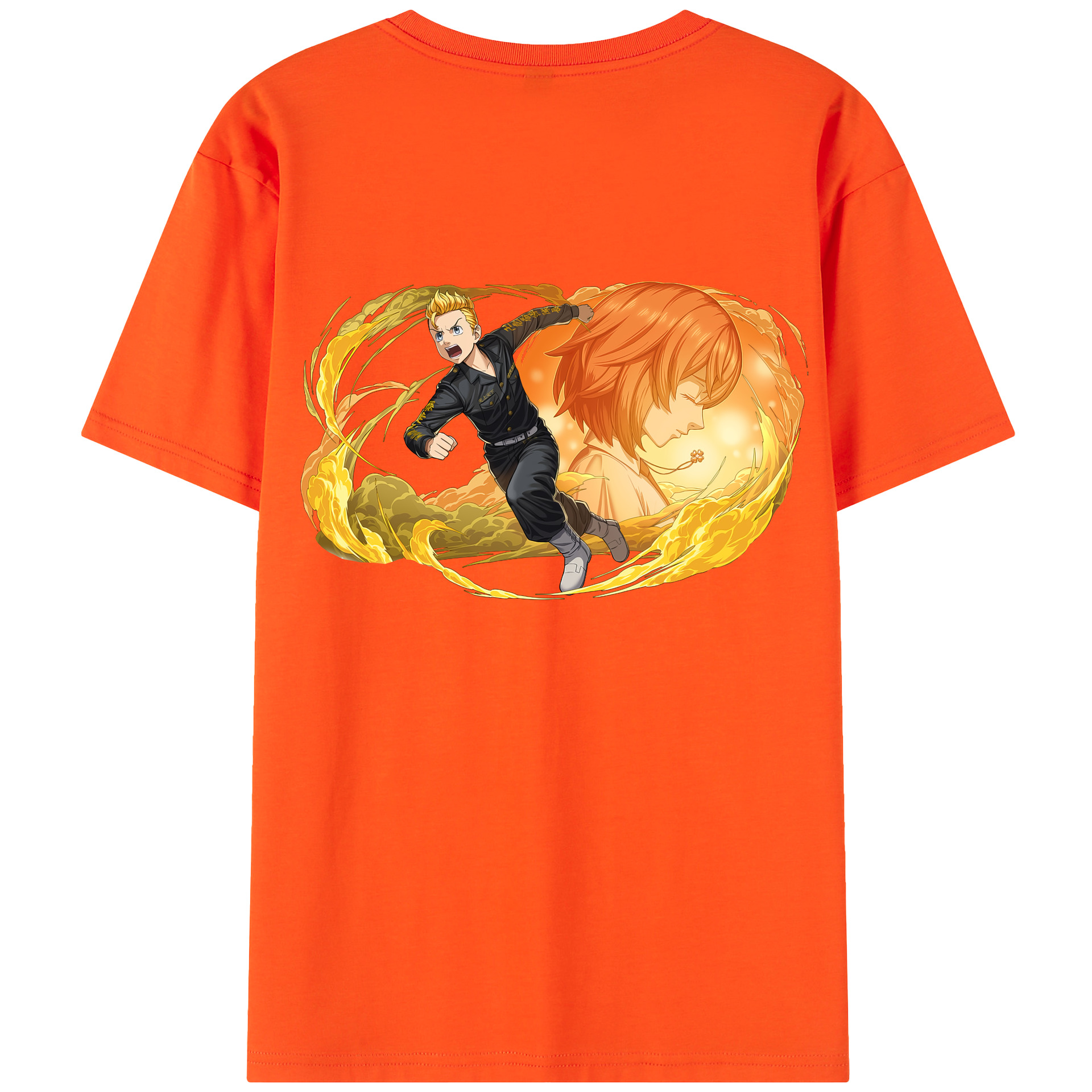（画像用） 東京リベンジャーズ Tokyo Revengers 綿100％半袖Tシャツ（背面プリント）
