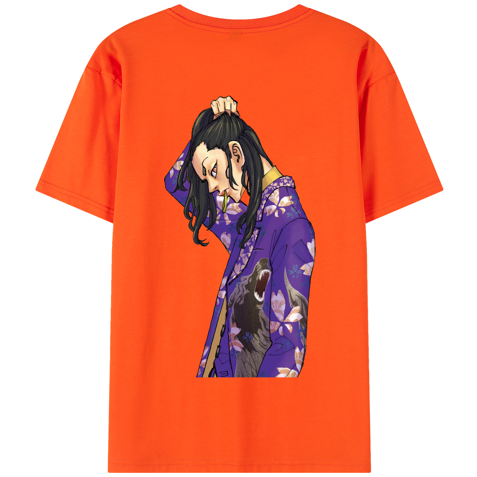 （画像用） 東京リベンジャーズ Tokyo Revengers 綿100％半袖Tシャツ（背面プリント）