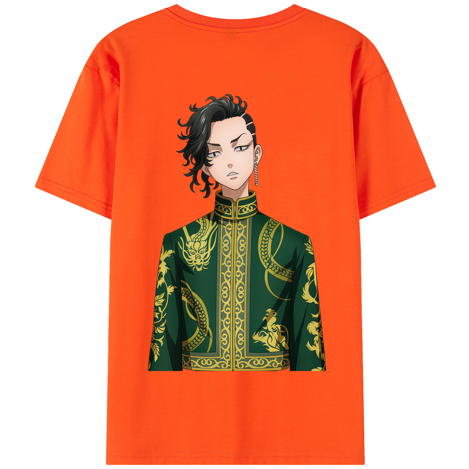 （画像用） 東京リベンジャーズ Tokyo Revengers 綿100％半袖Tシャツ（背面プリント）