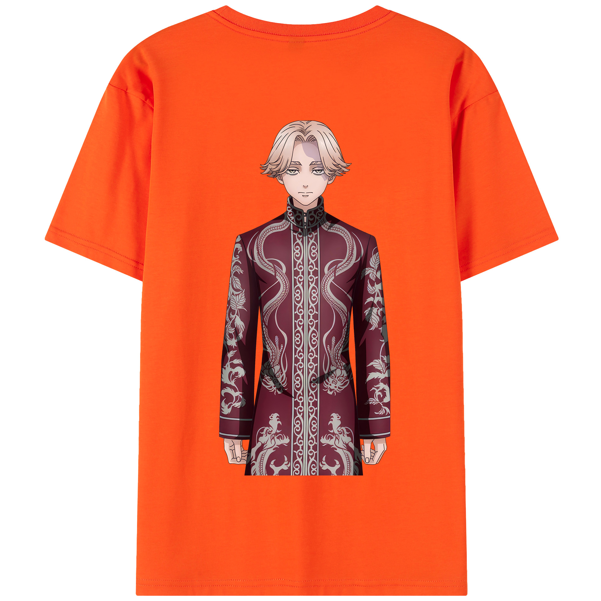 （画像用） 東京リベンジャーズ Tokyo Revengers 綿100％半袖Tシャツ（背面プリント）