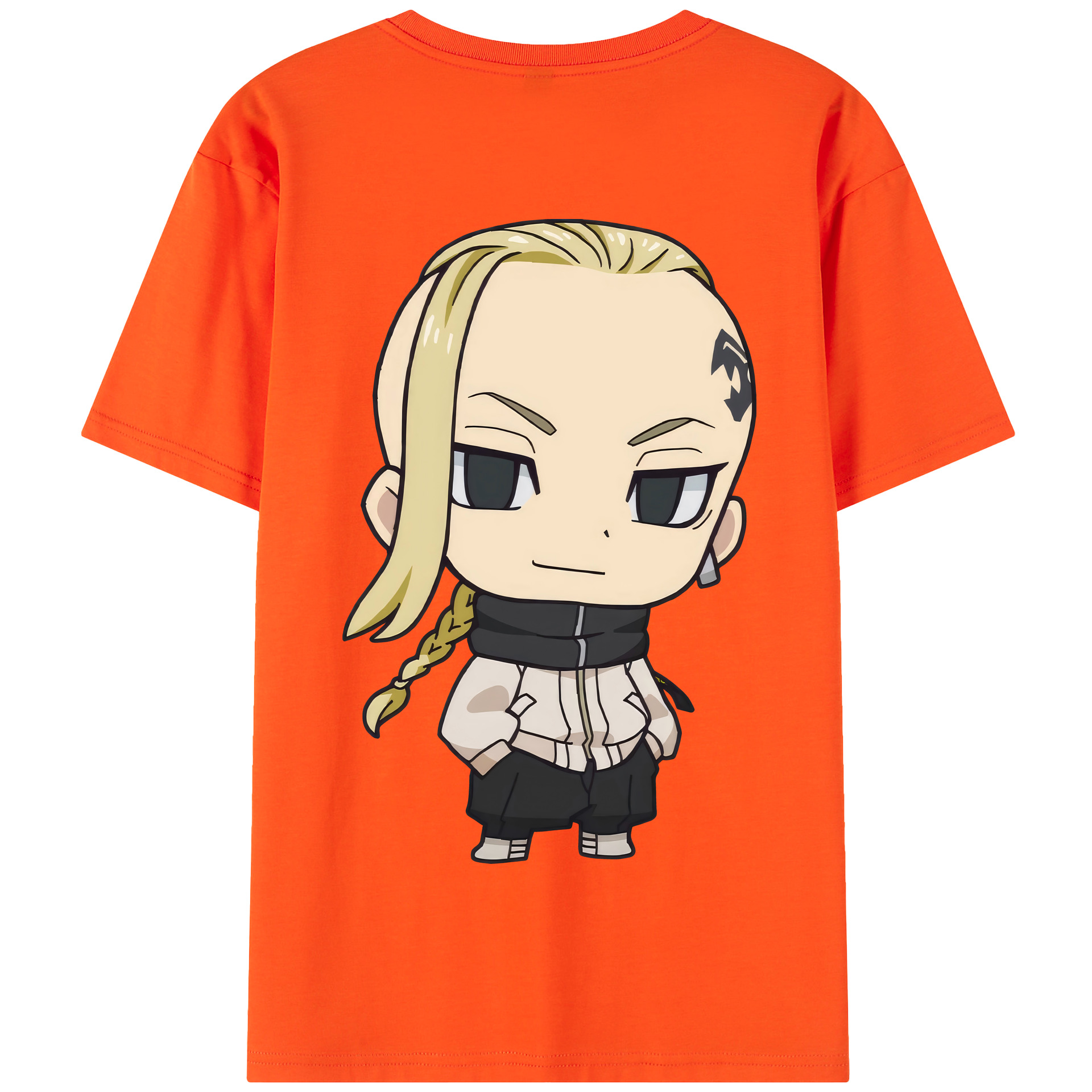 （画像用） 東京リベンジャーズ Tokyo Revengers 綿100％半袖Tシャツ（背面プリント）