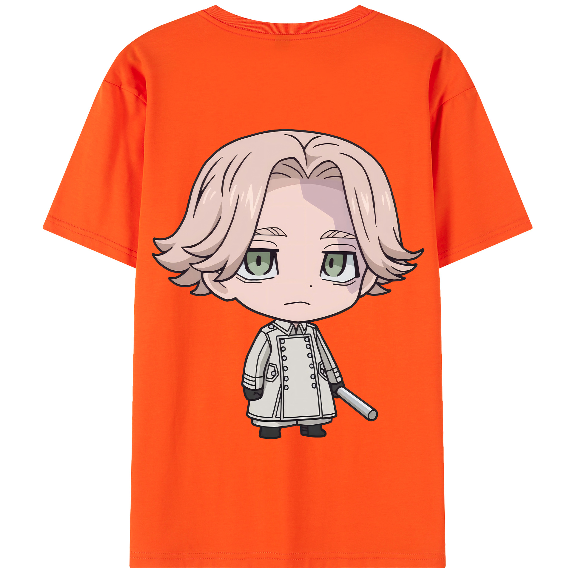 （画像用） 東京リベンジャーズ Tokyo Revengers 綿100％半袖Tシャツ（背面プリント）