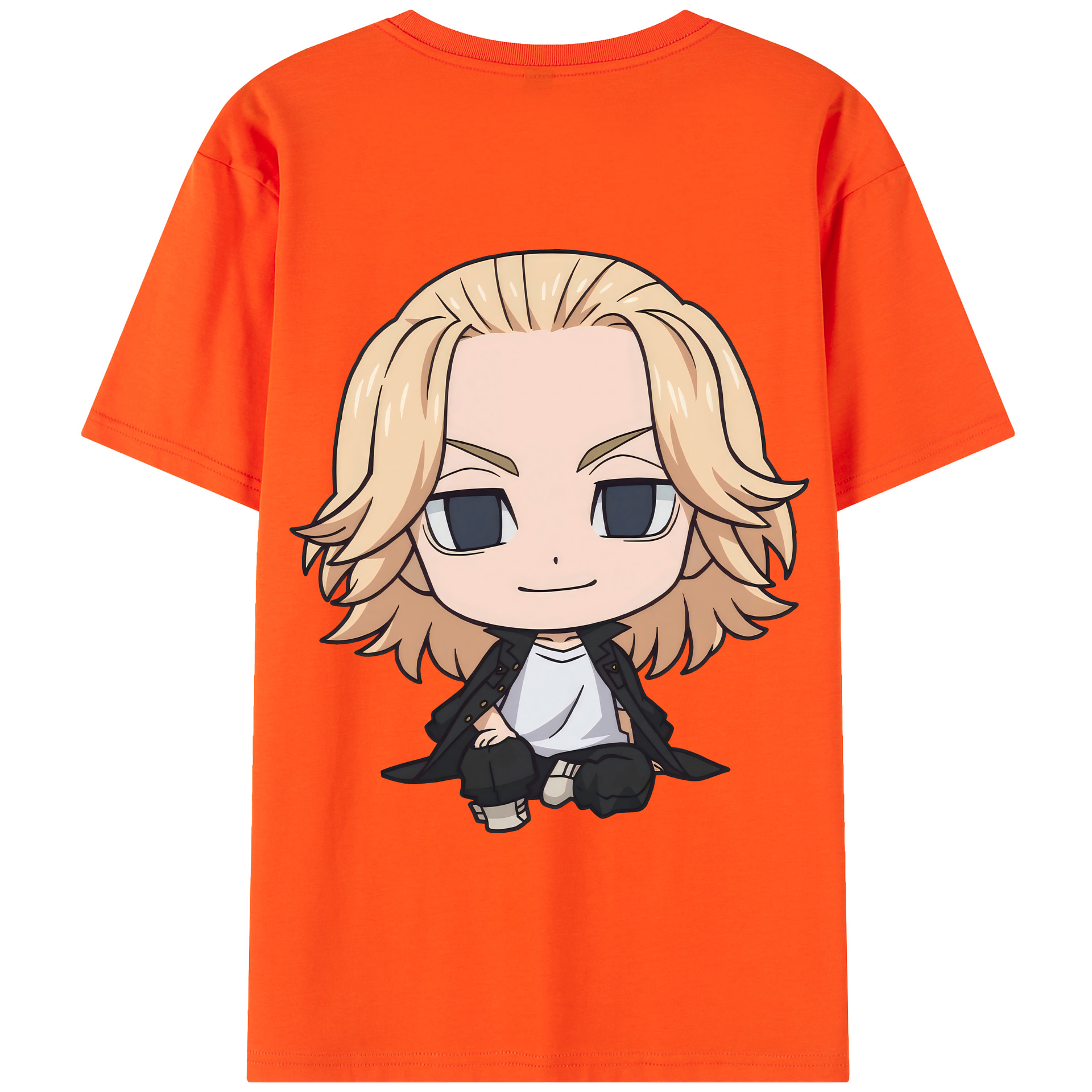 （画像用） 東京リベンジャーズ Tokyo Revengers 綿100％半袖Tシャツ（背面プリント）