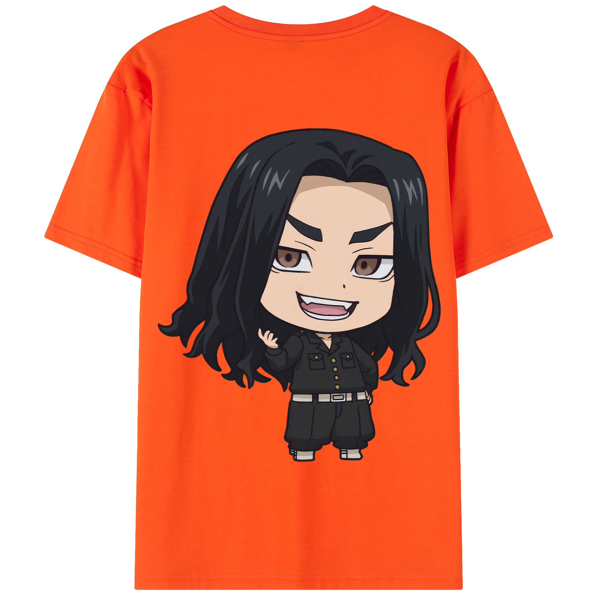 （画像用） 東京リベンジャーズ Tokyo Revengers 綿100％半袖Tシャツ（背面プリント）